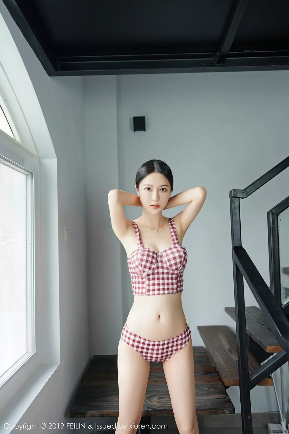 秀人集.com_[FeiLin嗲囡囡]Vol.201_嫩模luna张静燕私房性感白色内衣秀苗条身材完美诱惑写真60P