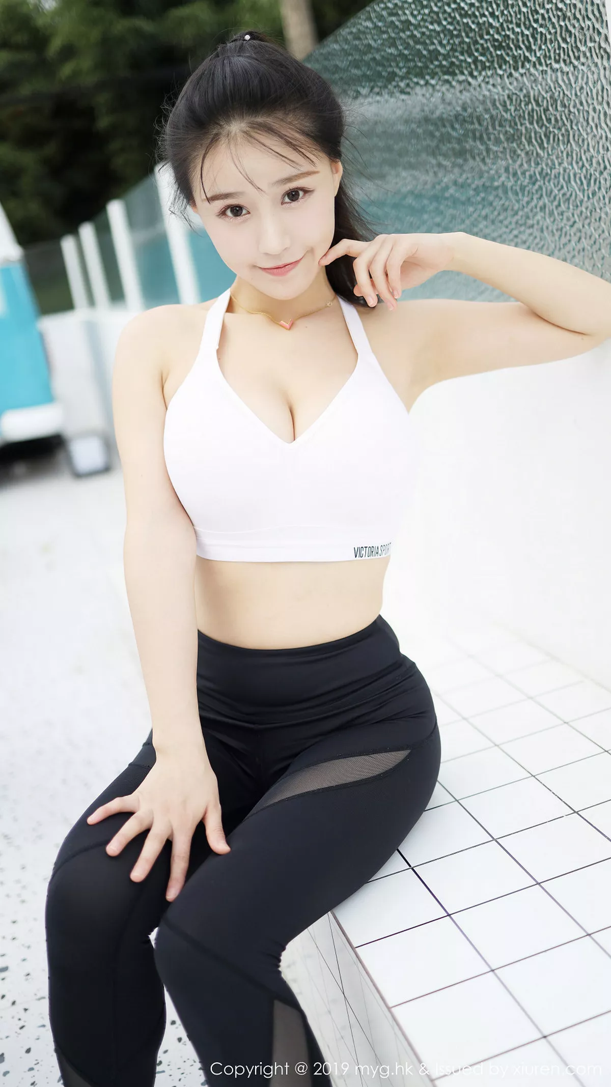 秀人集.com_[MyGirl美媛馆]Vol.387_女神Flower朱可儿户外运动装半脱秀蕾丝内裤惹火诱惑写真75P