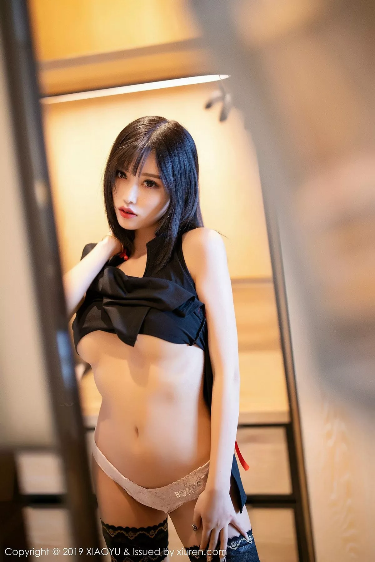 秀人集.com_[XiaoYu画语界]Vol.174_女神杨晨晨sugar私房黑色高开长裙配黑丝袜销魂诱惑写真71P