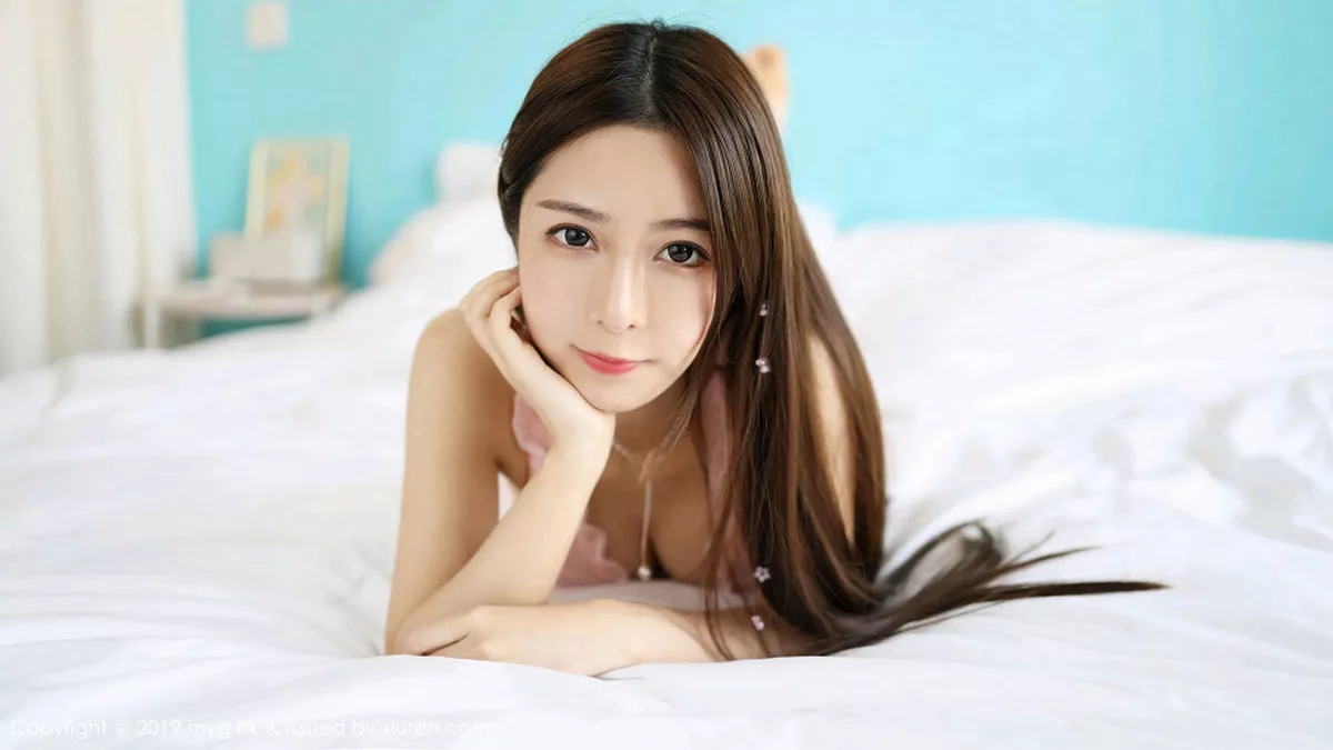 秀人集.com_[MyGirl美媛馆]Vol.399_嫩模luna张静燕私房粉色蕾丝睡衣秀翘臀撩人诱惑写真44P