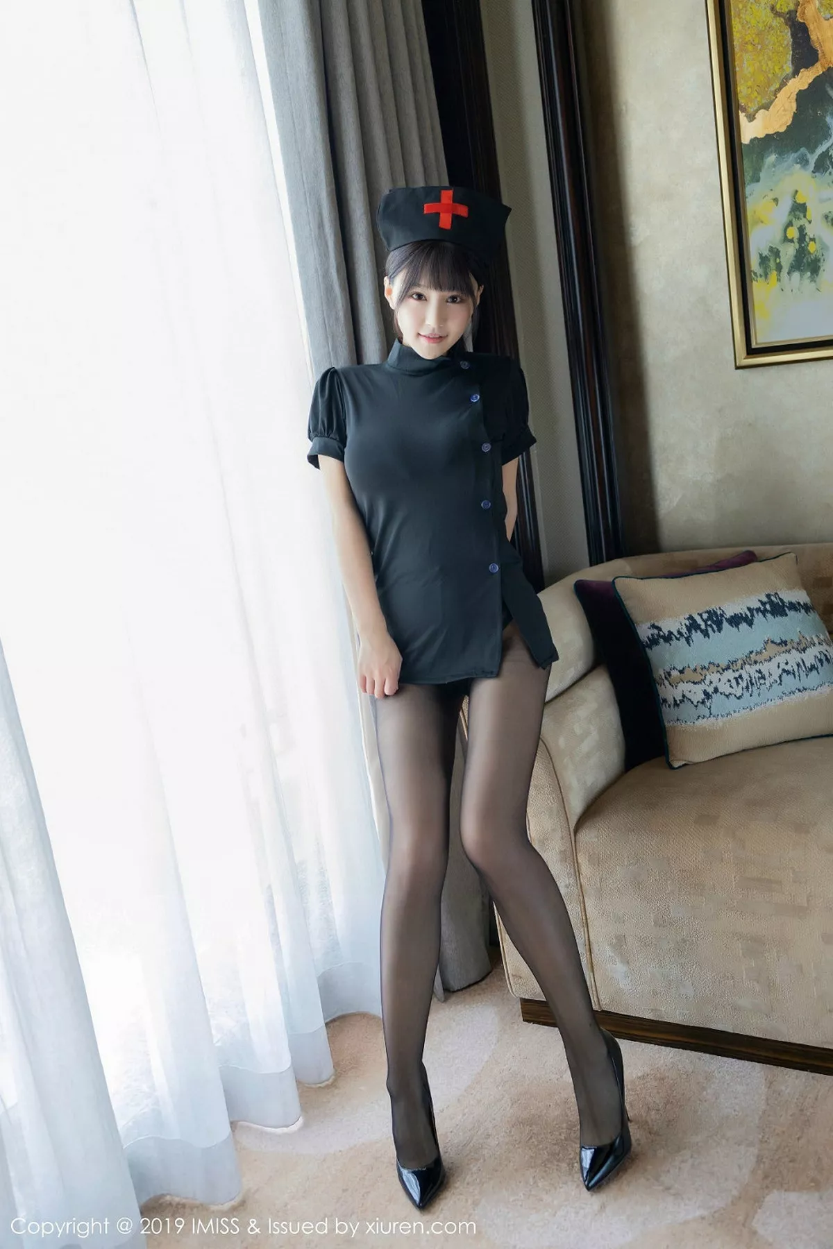 秀人集.com_[IMISS爱蜜社]Vol.407_女神Flower朱可儿私房情趣制服秀完美身材破烂黑丝诱惑写真46P
