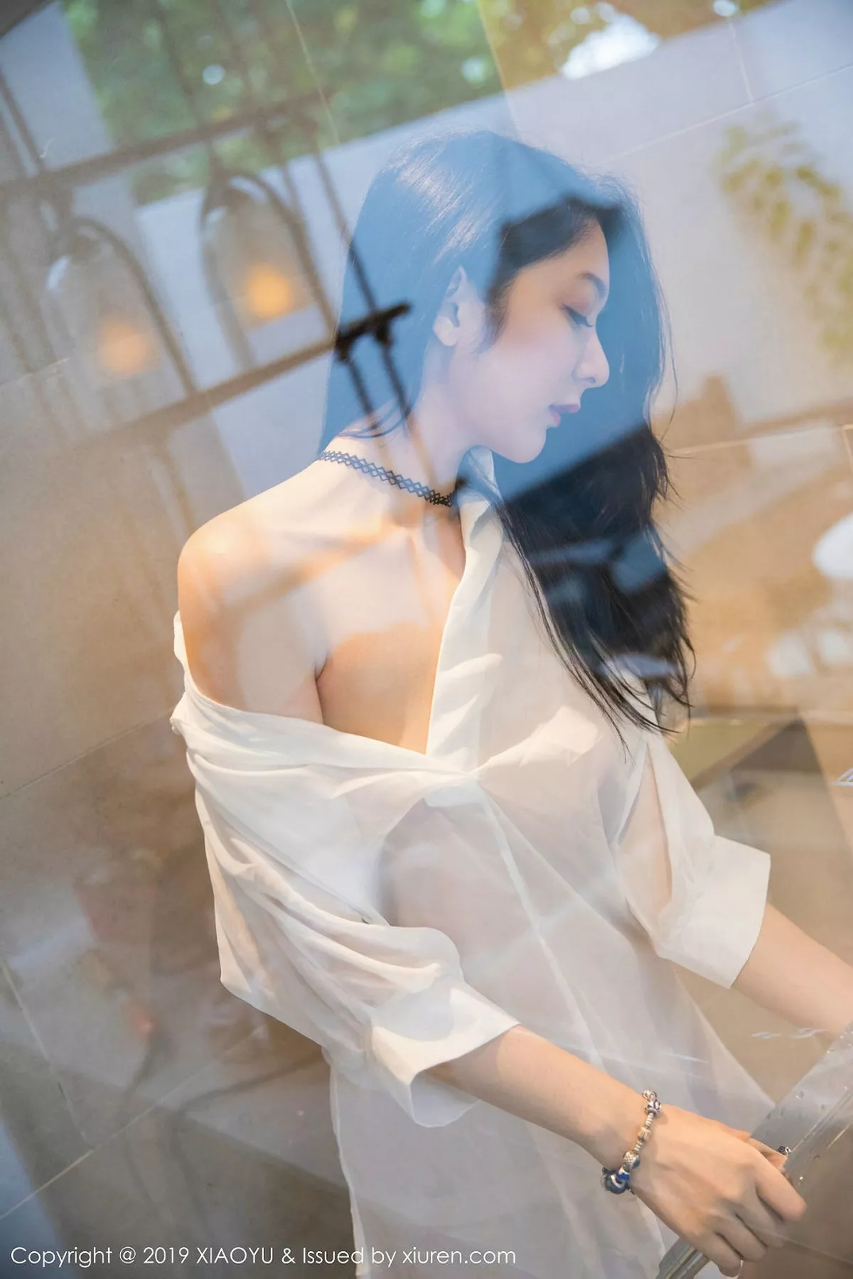 秀人集.com_[XiaoYu画语界]Vol.211_女神Angela小热巴私房白色蕾丝内衣配白丝袜透视诱惑写真100P