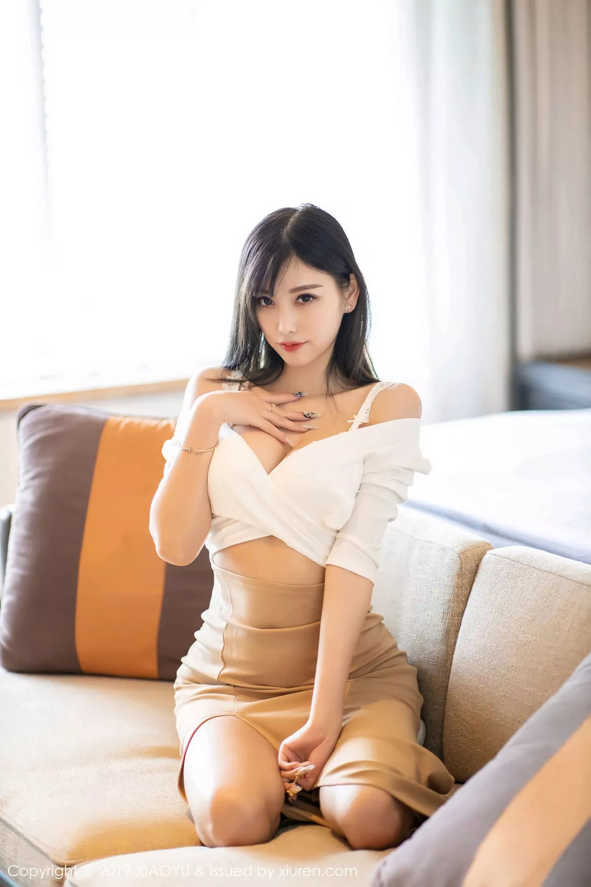 秀人集.com_[XiaoYu画语界]Vol.219_女神杨晨晨sugar心愿旅拍私房床上白色内衣完美诱惑写真61P