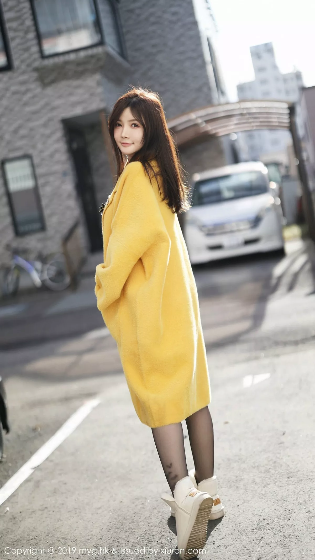 秀人集.com_[MyGirl美媛馆]Vol.418_嫩模糯美子北海道旅拍私房黑色蕾丝内衣秀傲人豪乳诱惑写真80P