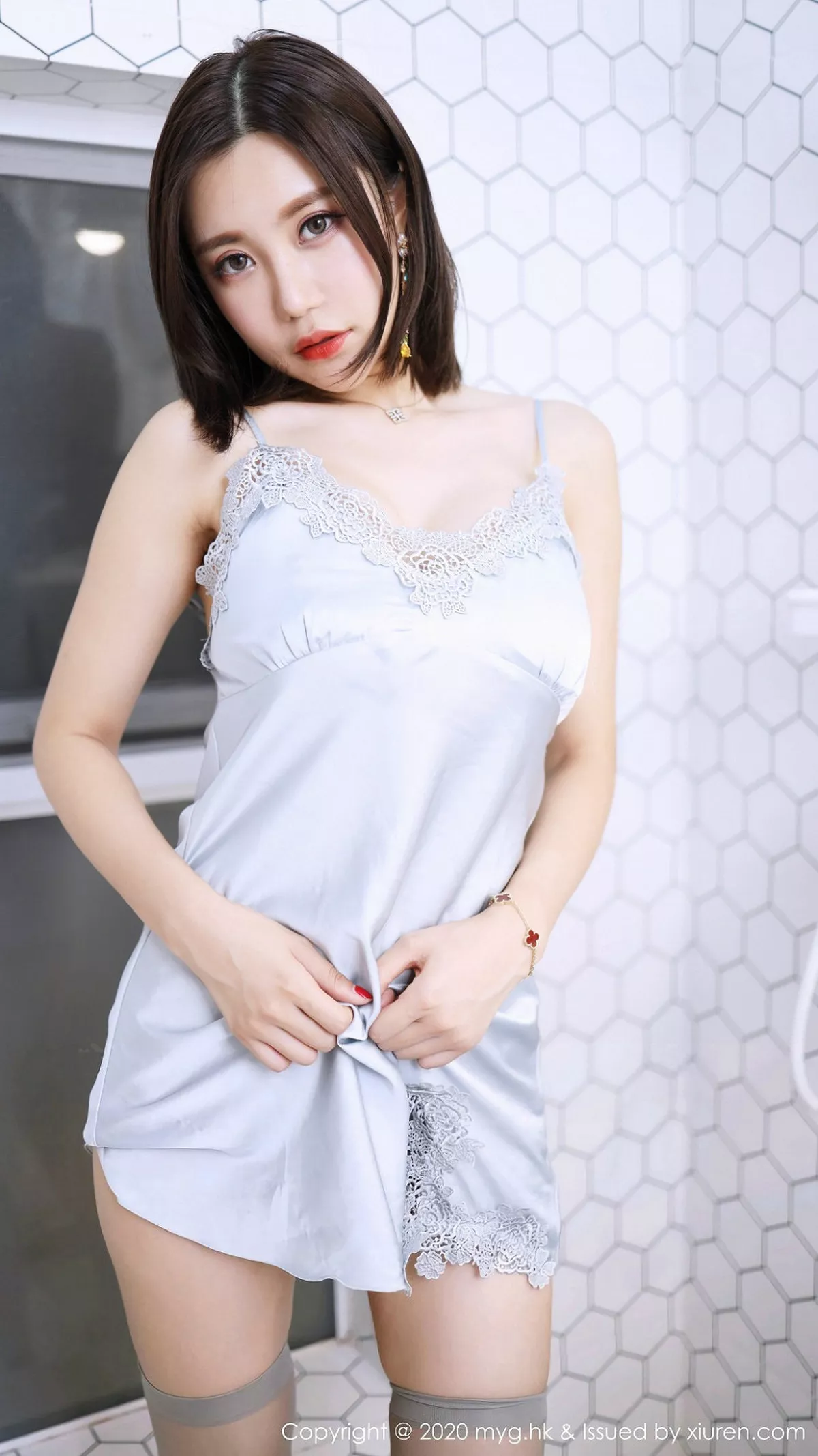 秀人集.com_[MyGirl美媛馆]Vol.420_嫩模绮里嘉ula私房蕾丝睡衣露透视内裤撩人诱惑写真40P