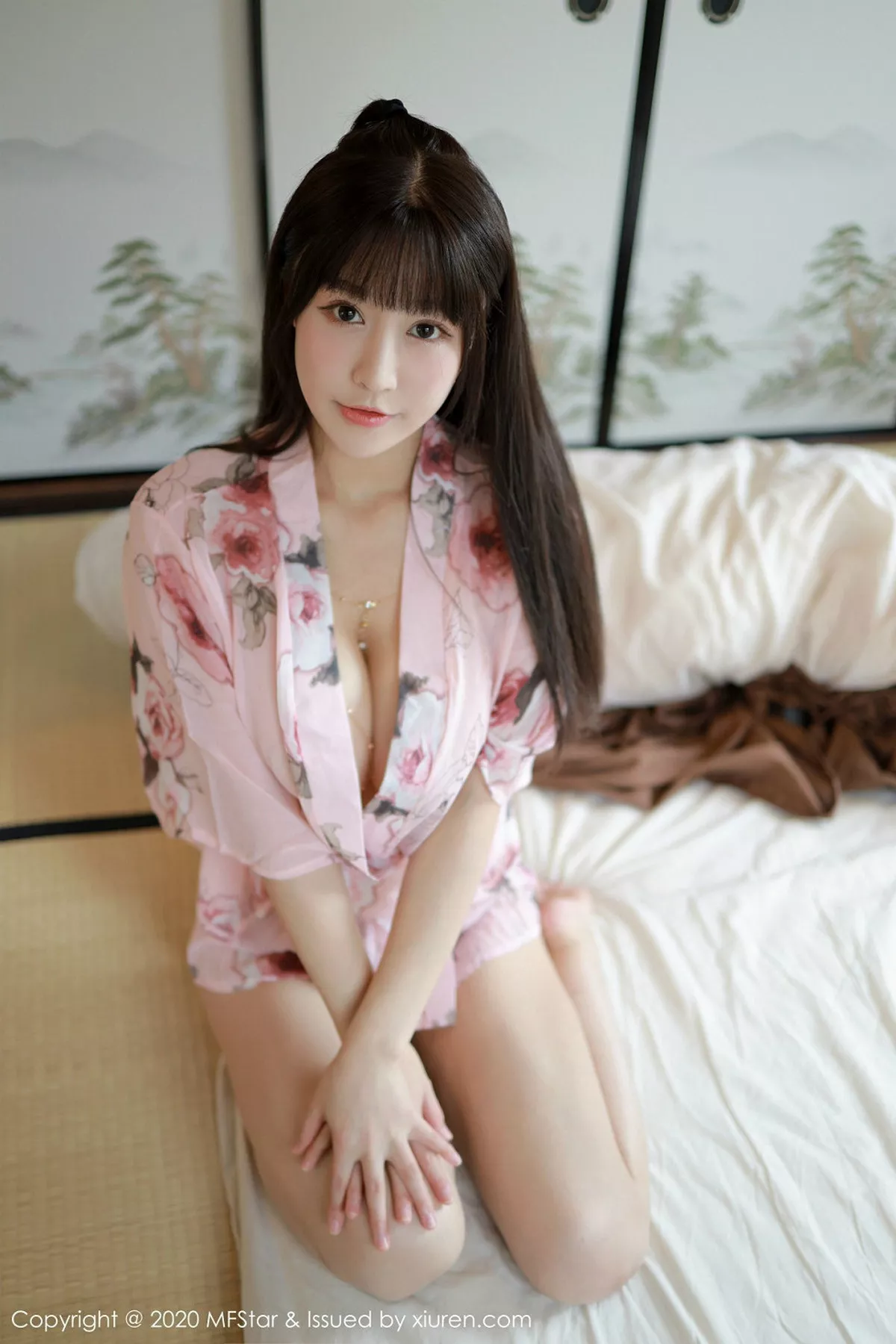 秀人集.com_[MFStar模范学院]Vol.254_女神朱可儿Flower日本旅拍绚丽和服真空秀豪乳诱惑写真75P