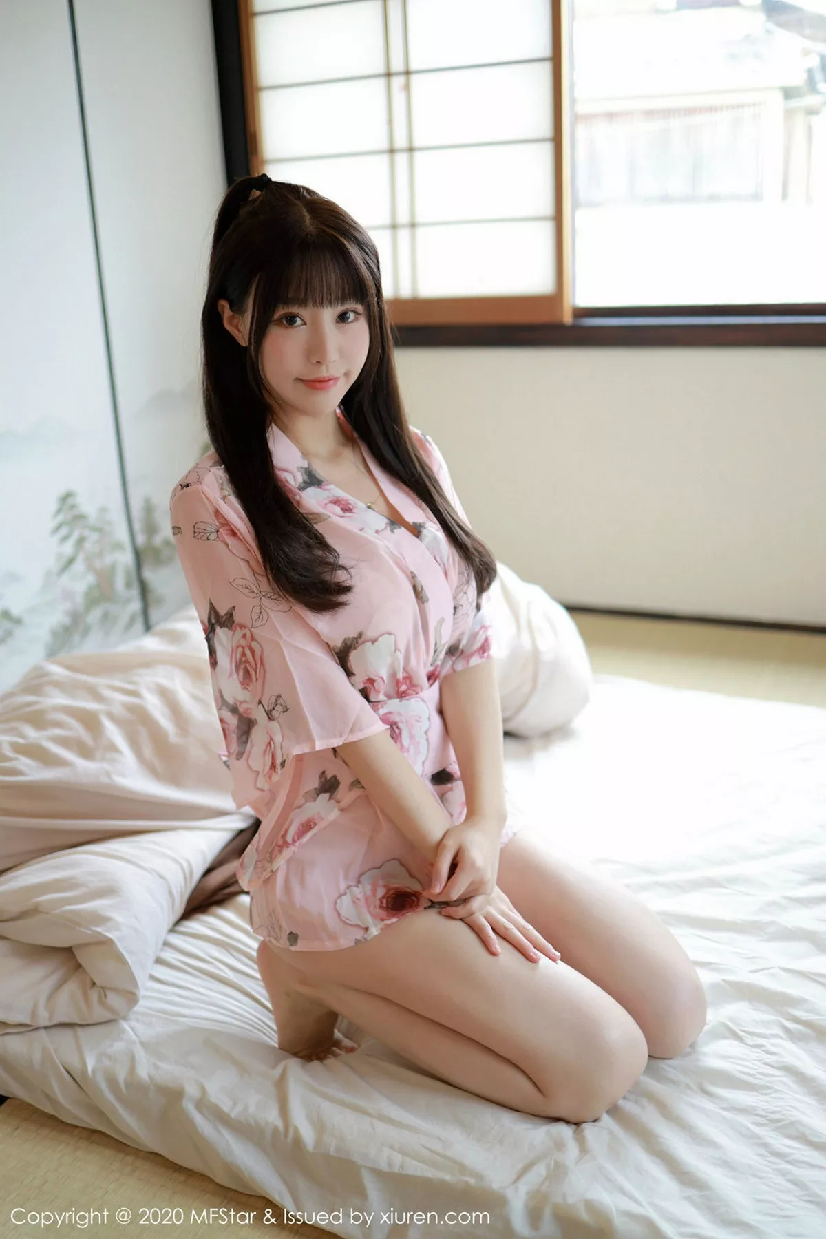 秀人集.com_[MFStar模范学院]Vol.254_女神朱可儿Flower日本旅拍绚丽和服真空秀豪乳诱惑写真75P
