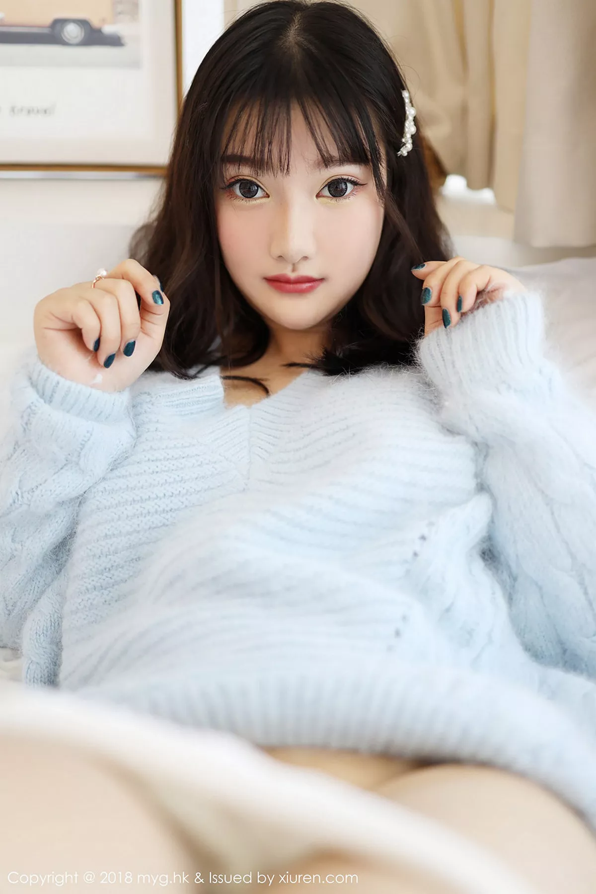 秀人集.com_[MyGirl美媛馆]Vol.338_嫩模小尤奈清新毛衣秀雪乳半脱内裤翘臀屁沟极致诱惑写真49P