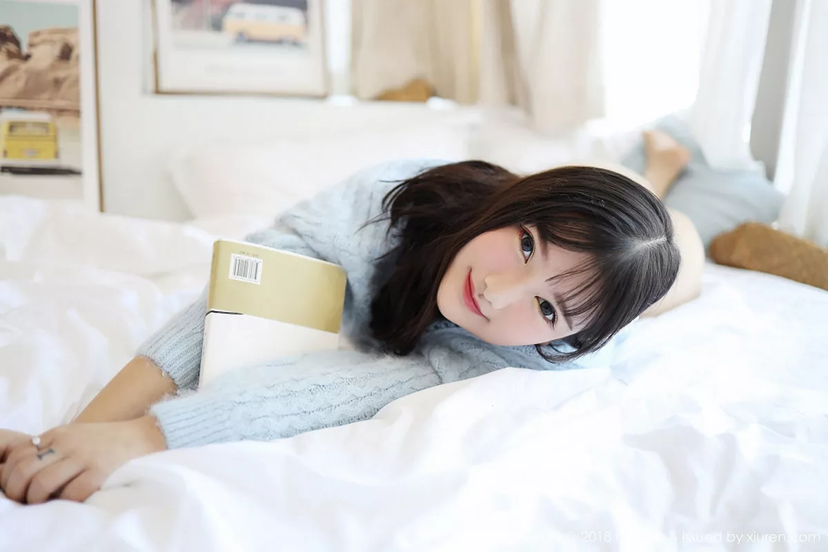 秀人集.com_[MyGirl美媛馆]Vol.338_嫩模小尤奈清新毛衣秀雪乳半脱内裤翘臀屁沟极致诱惑写真49P