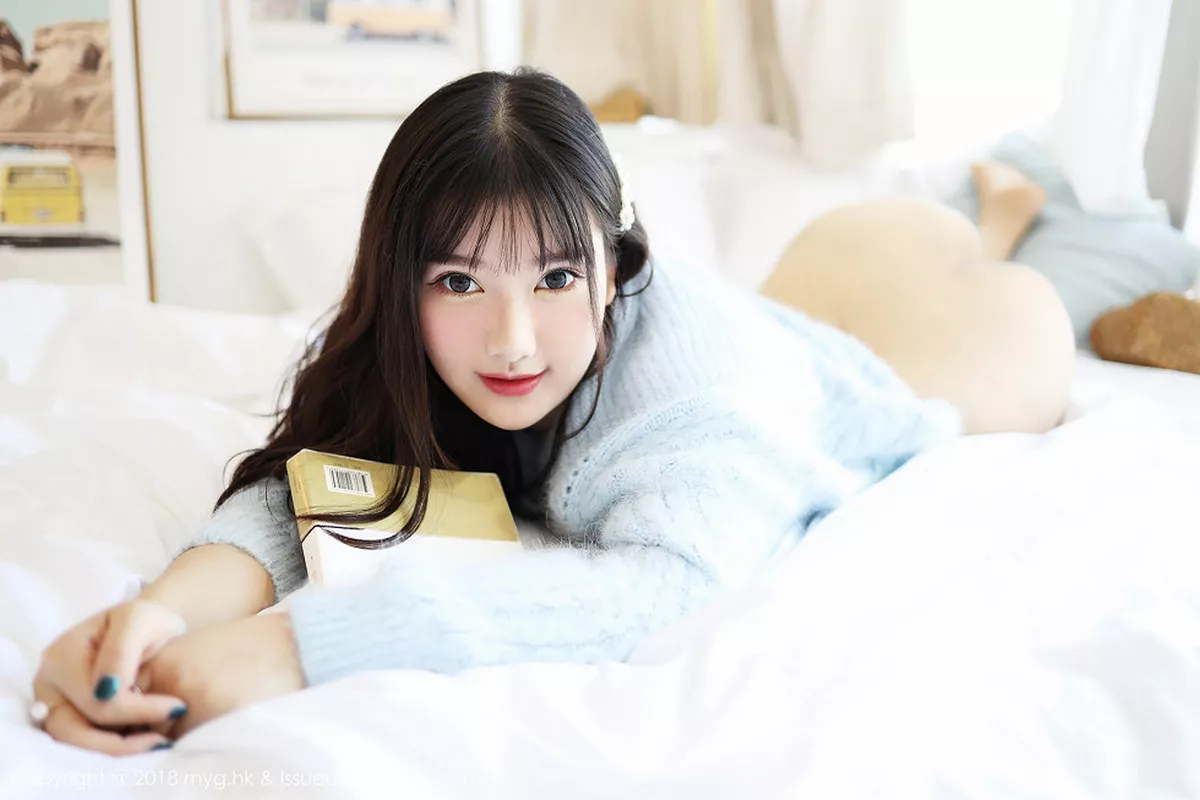 秀人集.com_[MyGirl美媛馆]Vol.338_嫩模小尤奈清新毛衣秀雪乳半脱内裤翘臀屁沟极致诱惑写真49P