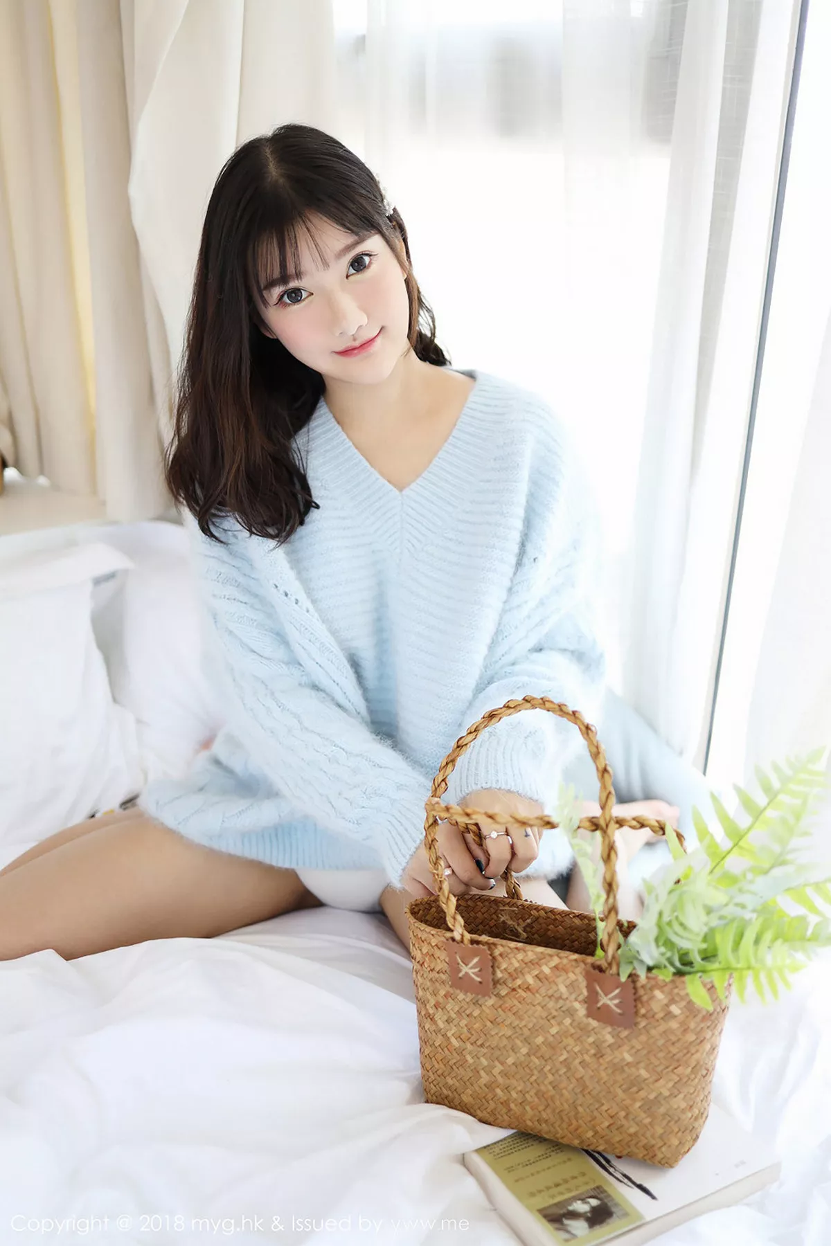 秀人集.com_[MyGirl美媛馆]Vol.338_嫩模小尤奈清新毛衣秀雪乳半脱内裤翘臀屁沟极致诱惑写真49P