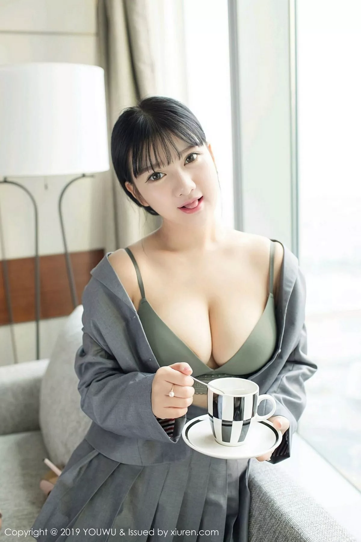 秀人集.com_[YouWu尤物馆]Vol.138_巨乳嫩模小尤奈私房黑色高叉连体内衣秀傲人豪乳诱惑写真59P