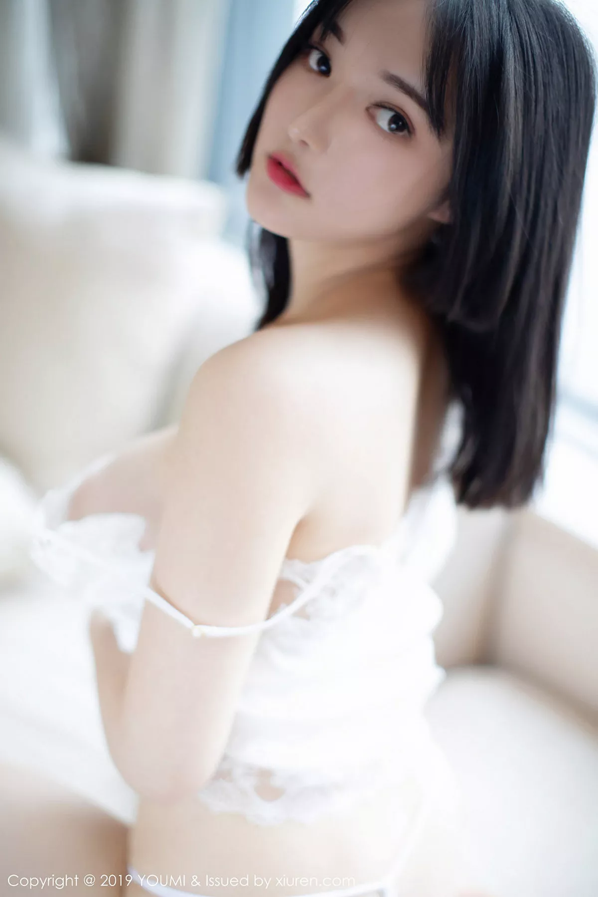 秀人集.com_[YouMi尤蜜荟]Vol.265_嫩模婉灵黑色缕空情趣内衣配无内黑丝裤袜撩人诱惑写真41P