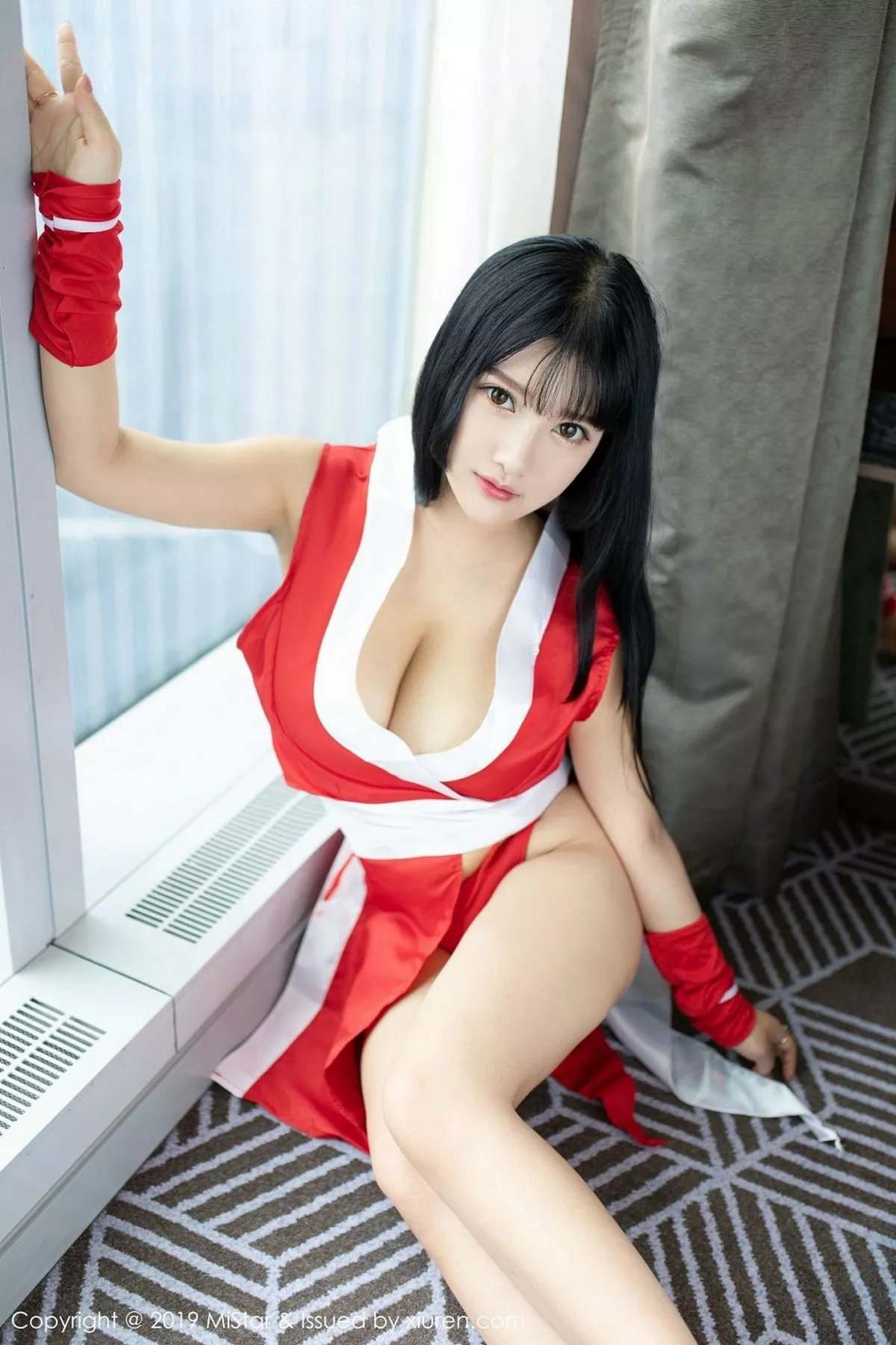 秀人集.com_[MiStar魅妍社]Vol.271_巨乳模特小尤奈私房COS不知火舞秀火辣身材喷血诱惑写真40P