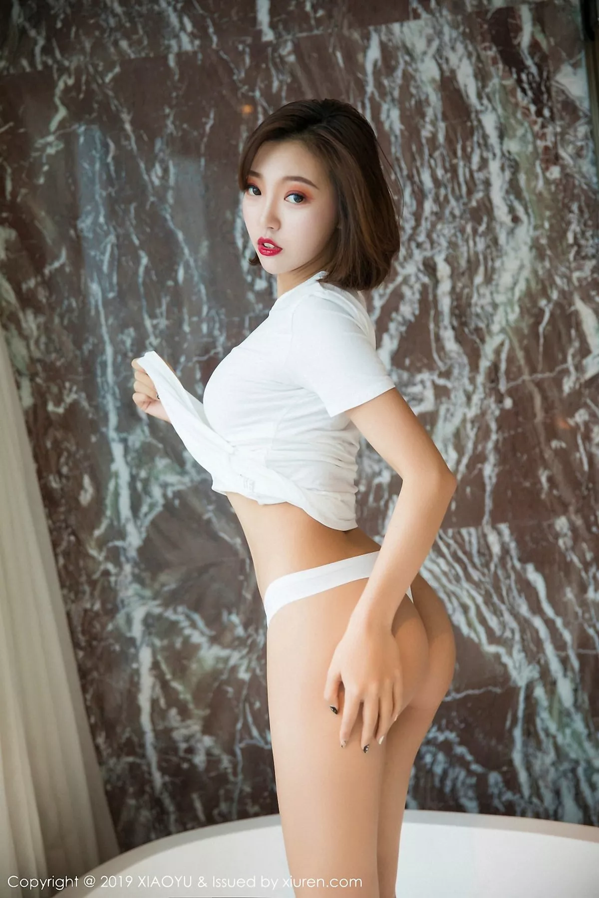 秀人集.com_[XiaoYu画语界]Vol.039_嫩模冯木木LRIS私房浴缸里性感内裤秀白嫩翘臀诱惑写真60P