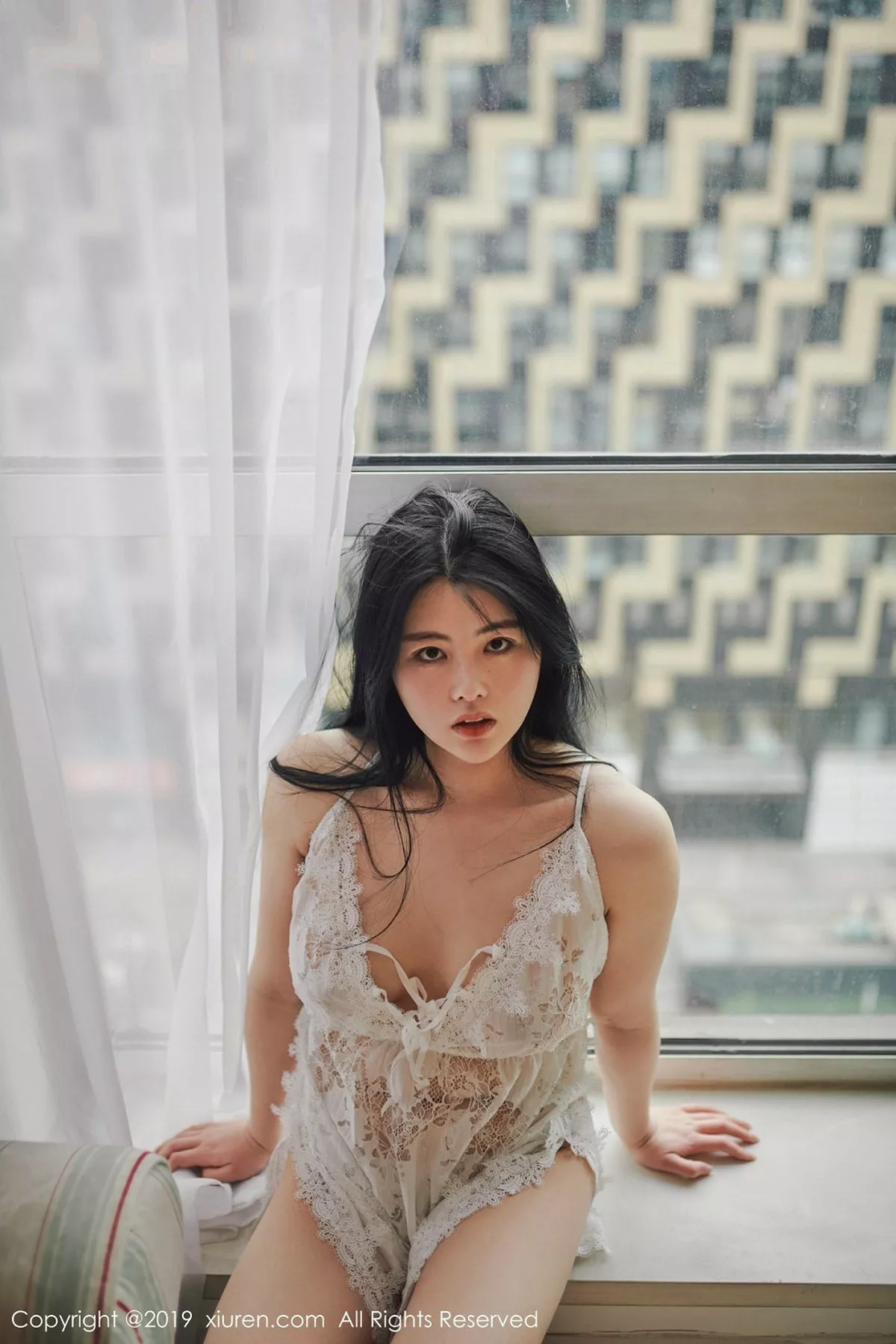 秀人集.com_[XiuRen秀人网]No.1468_嫩模娜露Selena私房白色镂空情趣内衣+护士装完美诱惑写真41P