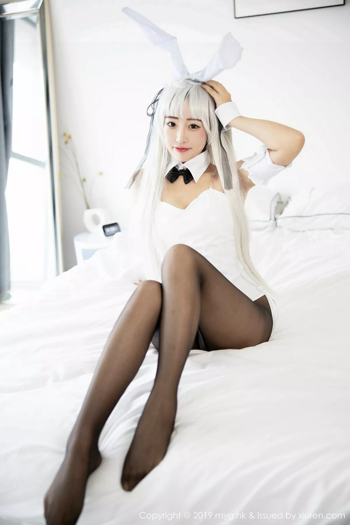 秀人集.com_[MyGirl美媛馆]Vol.354_嫩模童丹娜cara性感兔女郎无内黑丝裤袜秀翘臀极致诱惑写真58P