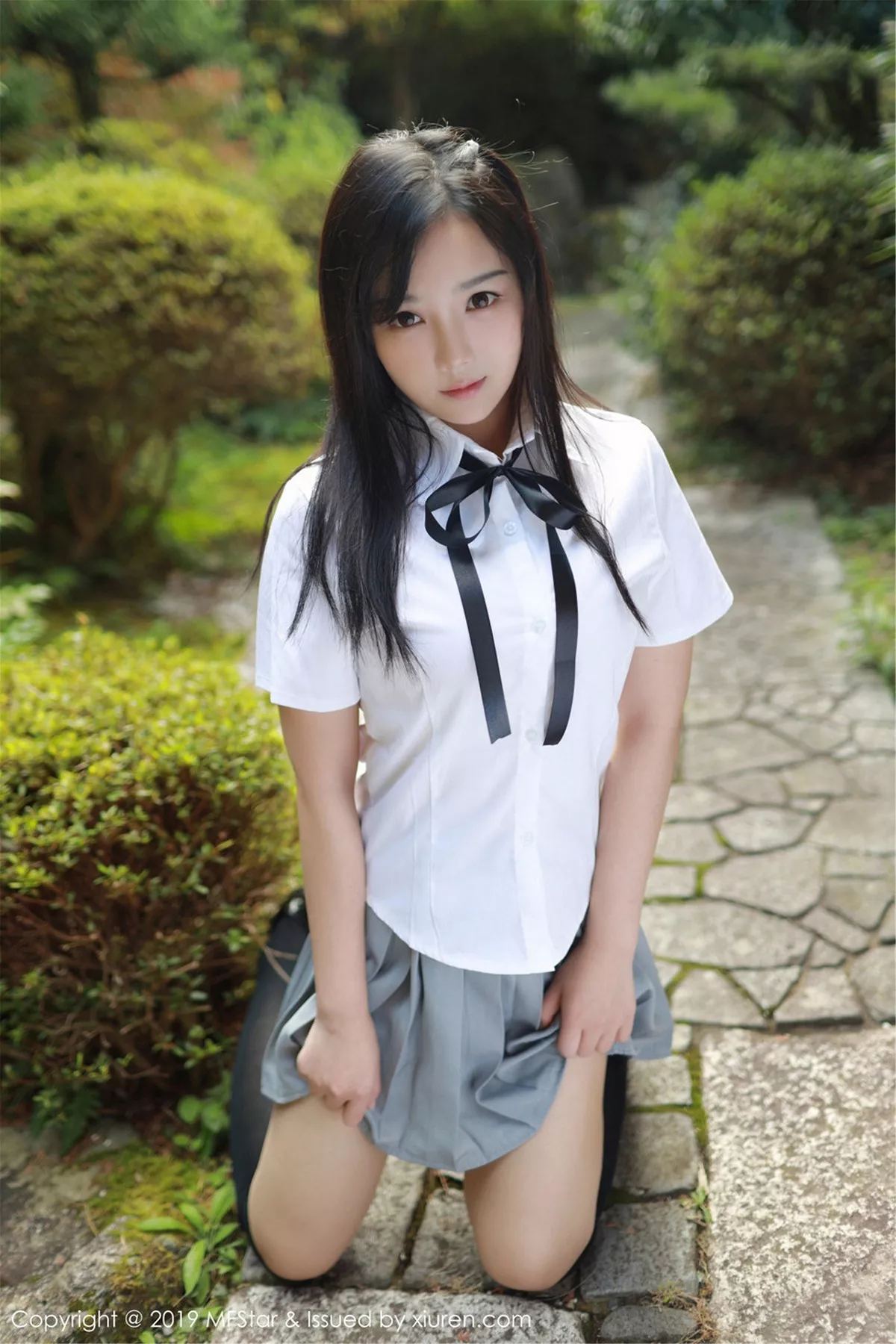 秀人集.com_[MFStar模范学院]Vol.193_女神徐微微miar日本旅拍户外学生JK制服清爽迷人写真40P