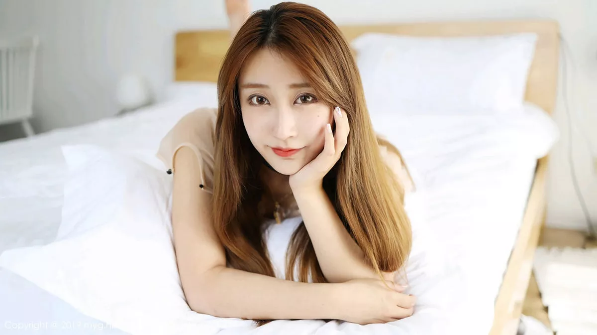 秀人集.com_[MyGirl美媛馆]Vol.375_嫩模奈美nana私房床上薄纱透视内衣配丁字裤惹火诱惑写真63P