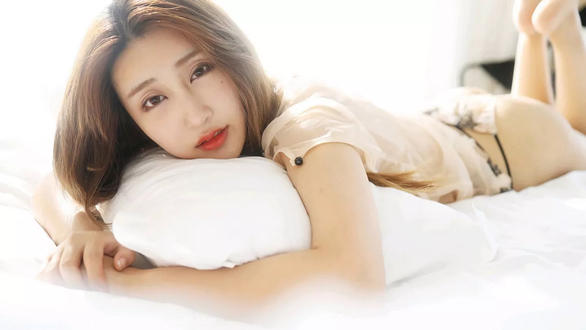 秀人集.com_[MyGirl美媛馆]Vol.375_嫩模奈美nana私房床上薄纱透视内衣配丁字裤惹火诱惑写真63P