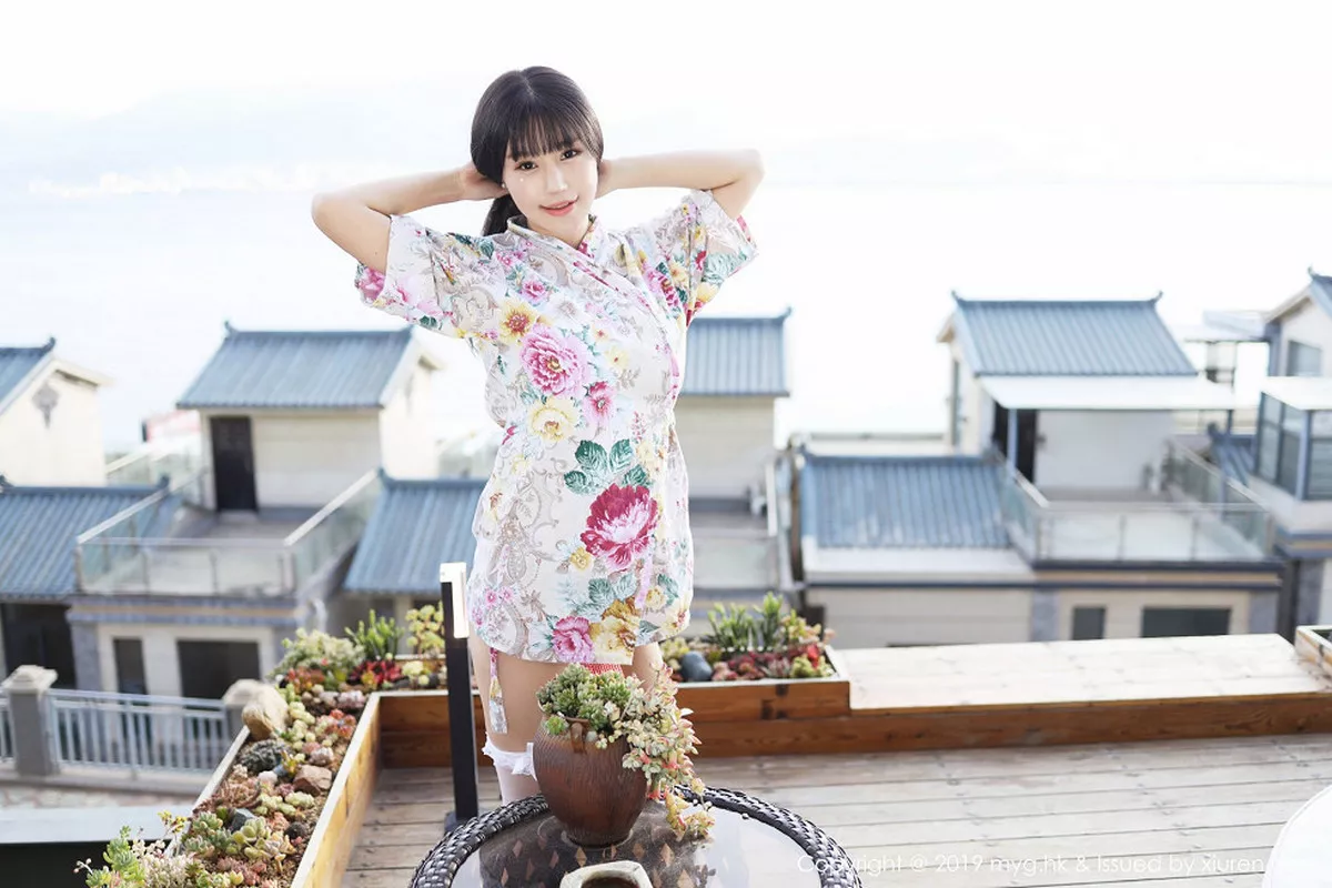 秀人集.com_[MyGirl美媛馆]Vol.373_女神Flower朱可儿大理旅拍户外情趣内衣配白丝袜诱惑写真62P