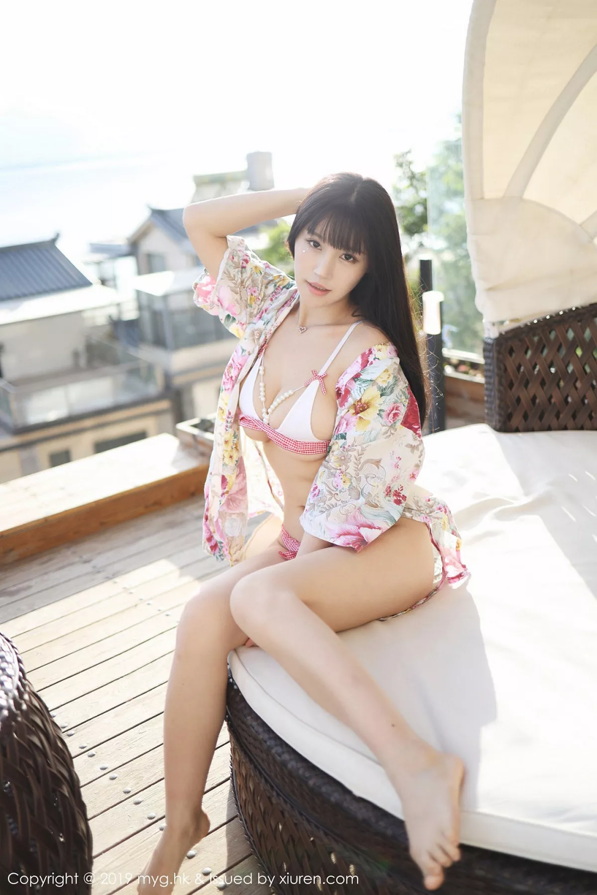 秀人集.com_[MyGirl美媛馆]Vol.373_女神Flower朱可儿大理旅拍户外情趣内衣配白丝袜诱惑写真62P