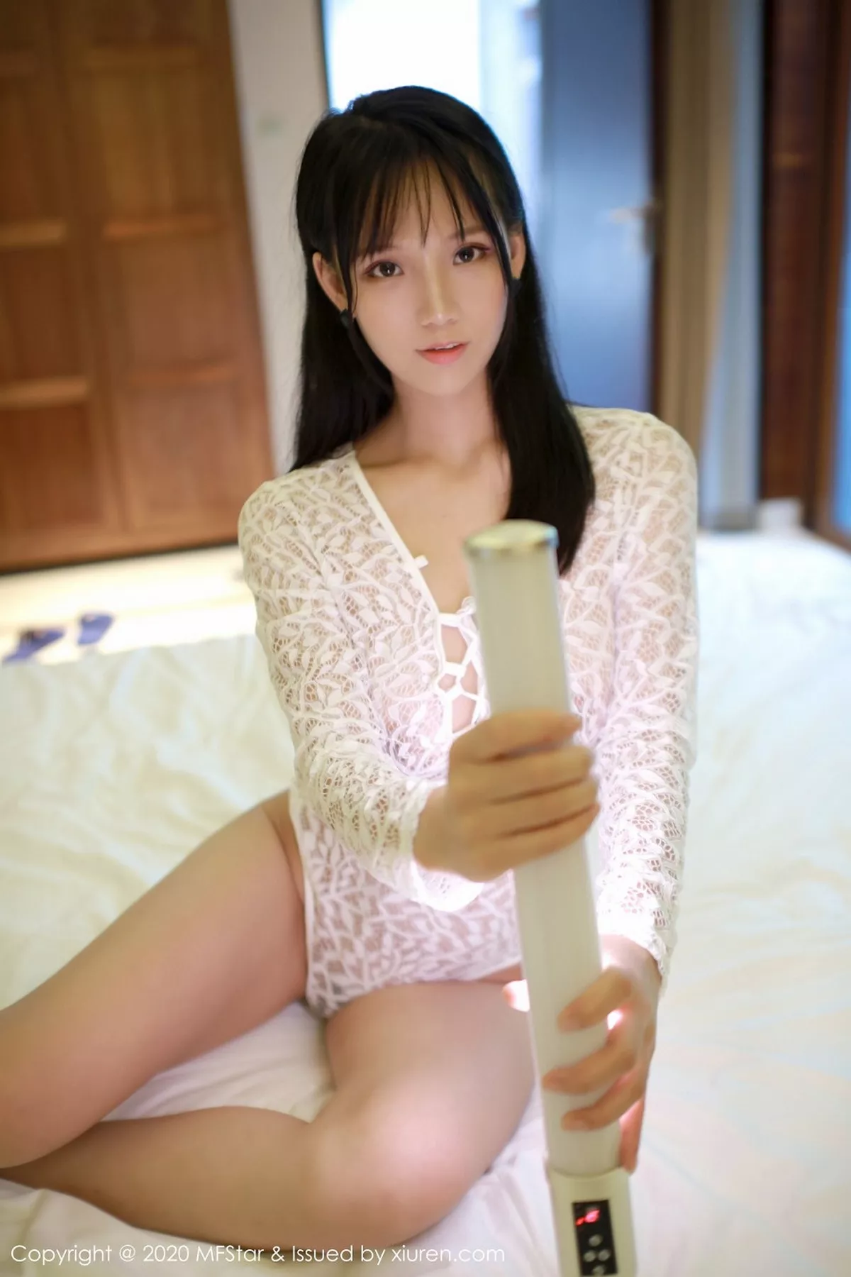 秀人集.com_[MFStar模范学院]Vol.279_嫩模李可可私房白色缕空高叉连体衣透视秀豪乳诱惑写真41P