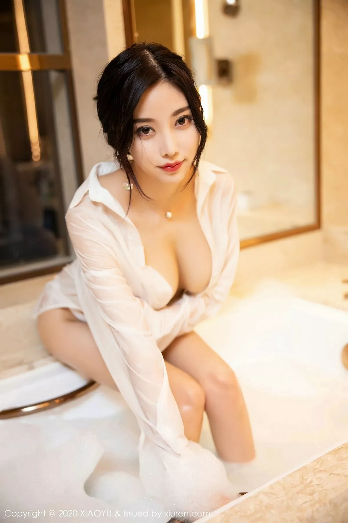 秀人集.com_[XiaoYu画语界]Vol.272_女神杨晨晨sugar私房浴室里性感白衬衣真空湿身诱惑写真72P