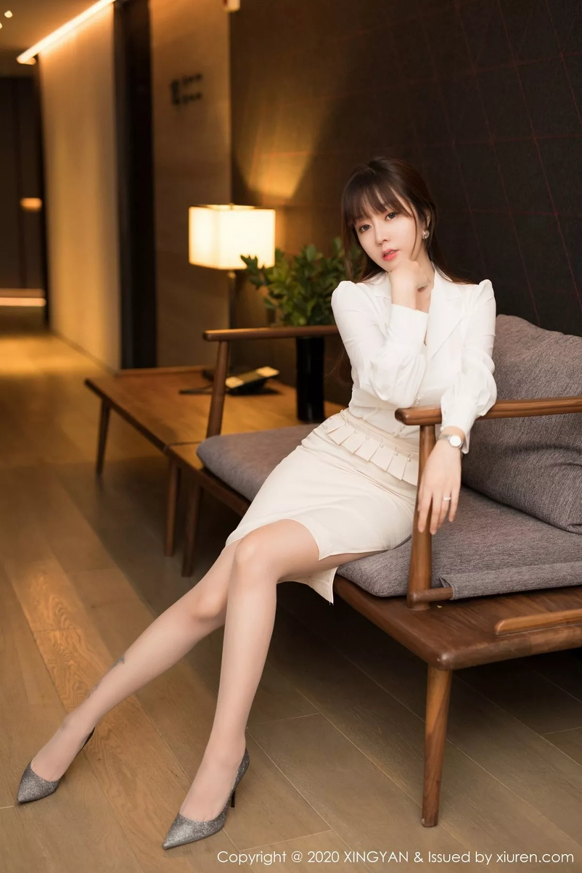 秀人集.com_[XINGYAN星颜社]VOL.136_女神王雨纯私房性感白色内衣配超薄肉丝裤袜完美诱惑写真65P