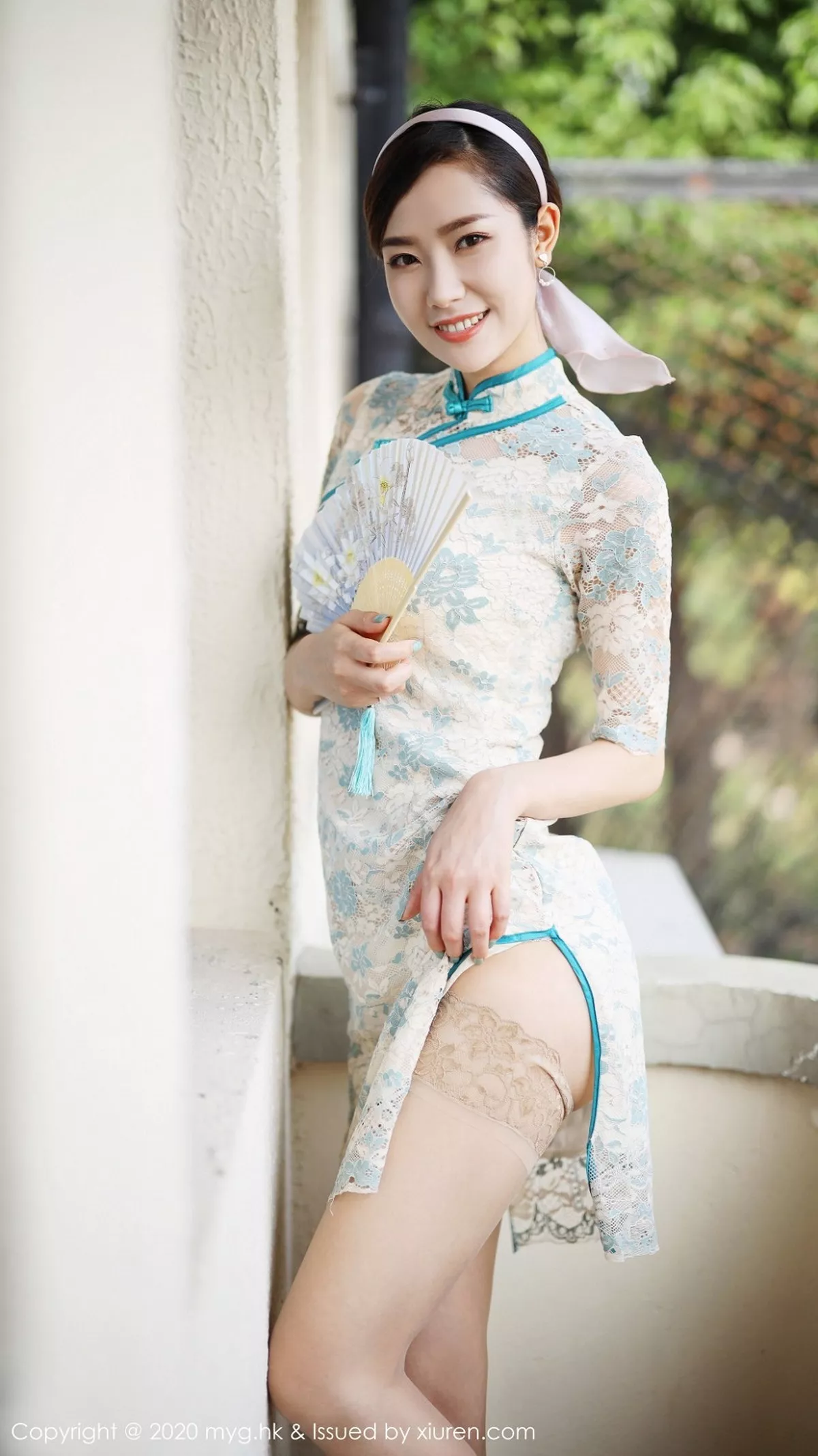 秀人集.com_[MyGirl美媛馆]Vol.446_模特方子萱私房古韵旗袍配现代丝袜秀高挑身材诱惑写真105P
