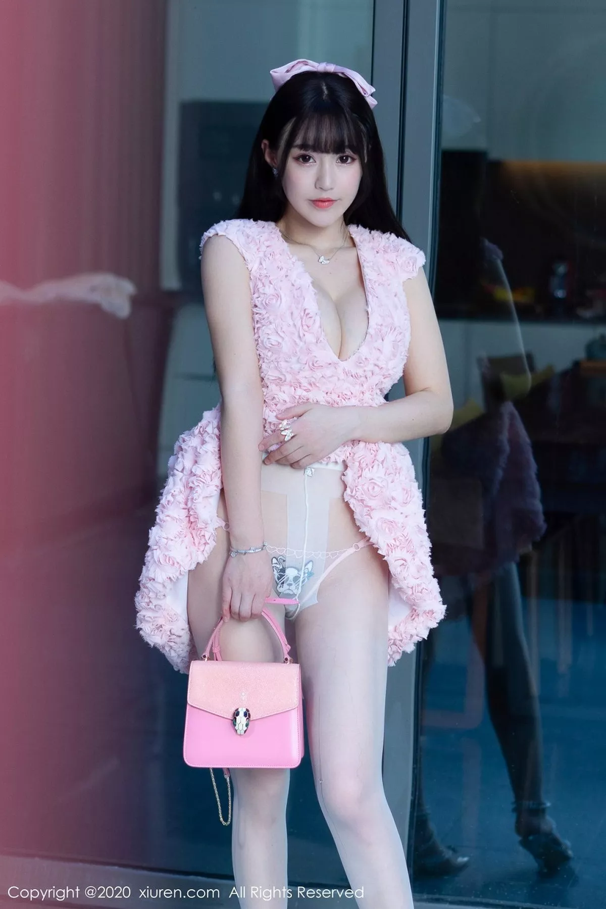 秀人集.com_[XiuRen秀人网]No.2451_女神朱可儿Flower三亚旅拍粉色卡通内衣秀傲人豪乳惹火诱惑写真51P