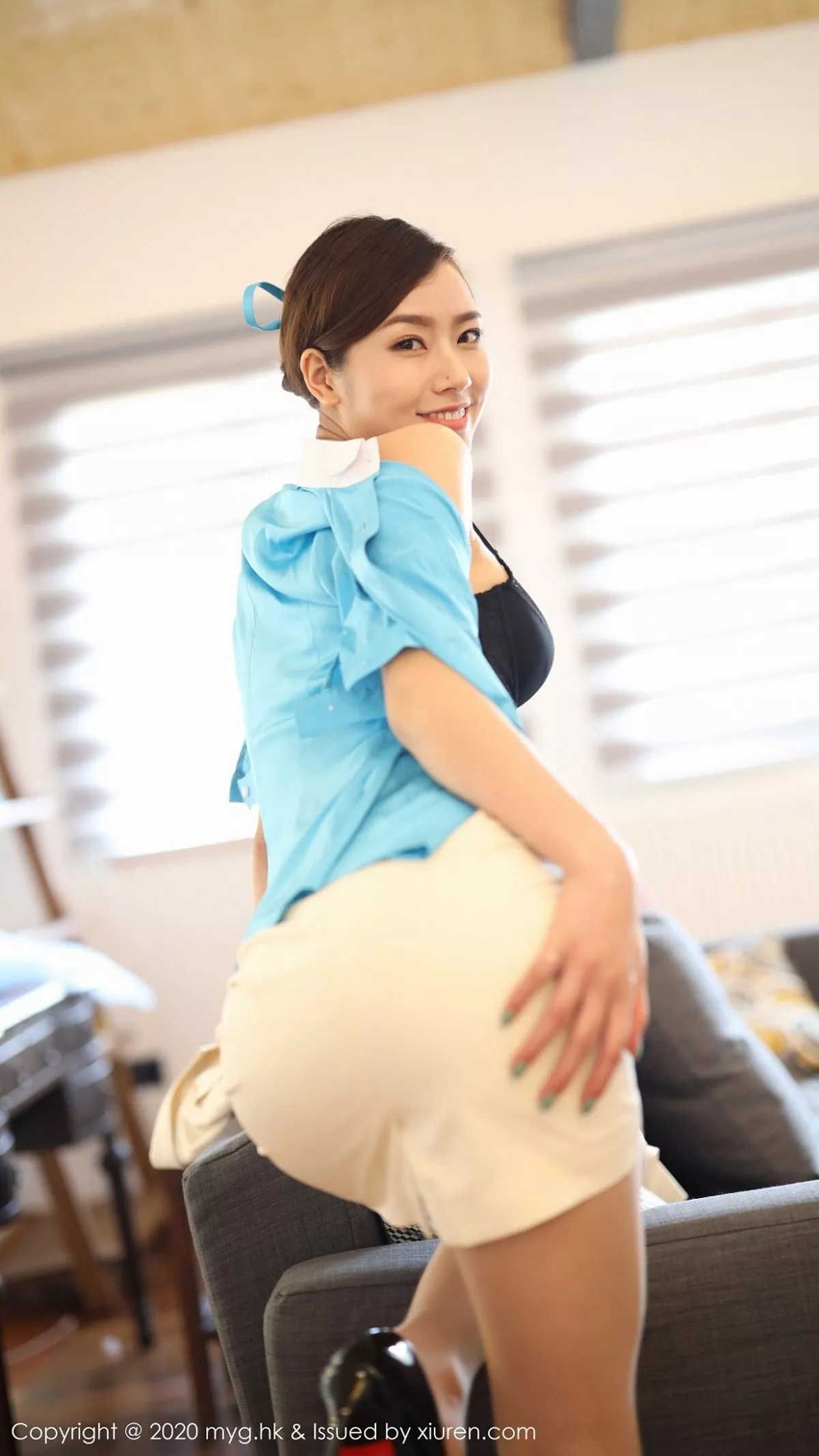 秀人集.com_[MyGirl美媛馆]Vol.448_嫩模方子萱率性职业西装主题脱肉丝裤袜露翘臀诱惑写真76P