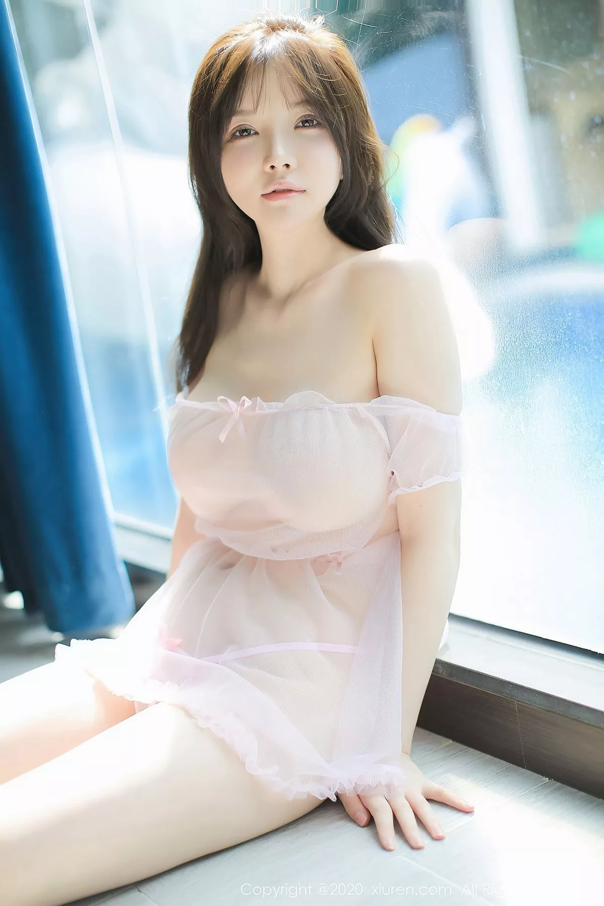 秀人集.com_[XiuRen秀人网]No.2602_女神糯美子Mini三亚旅拍私房粉色薄纱内衣透视秀傲人豪乳诱惑写真36P