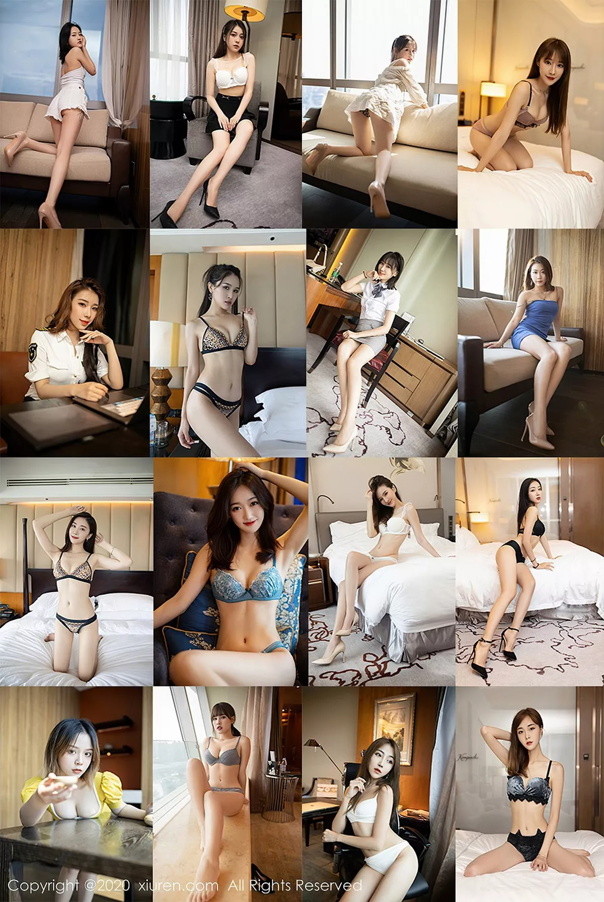 秀人集.com_[XiuRen秀人网]No.2617_秀人模特合集18位新人麻豆私房性感内衣系列秀完美身材写真87P