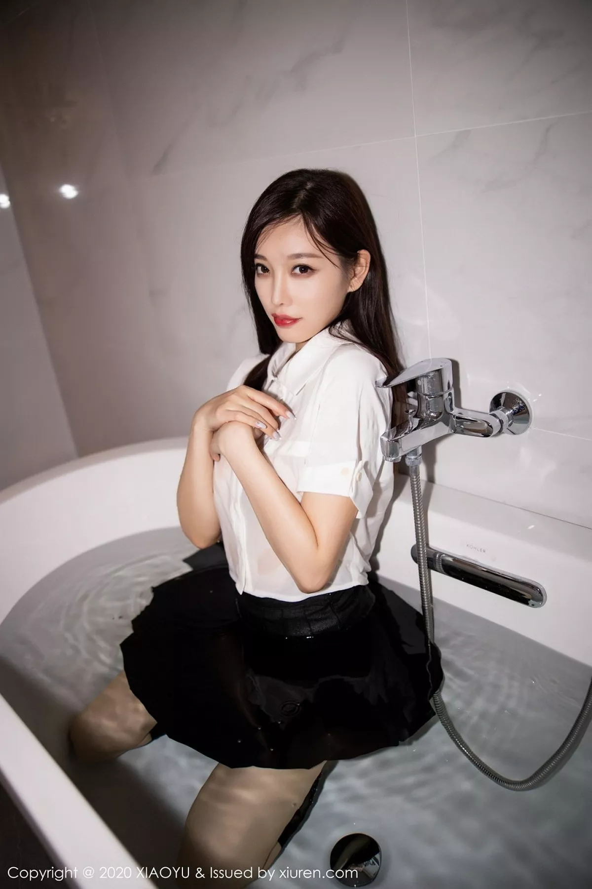 秀人集.com_[XiaoYu画语界]Vol.418_女神杨晨晨sugar清远旅拍JK制服配豹纹内衣狂野诱惑写真52P