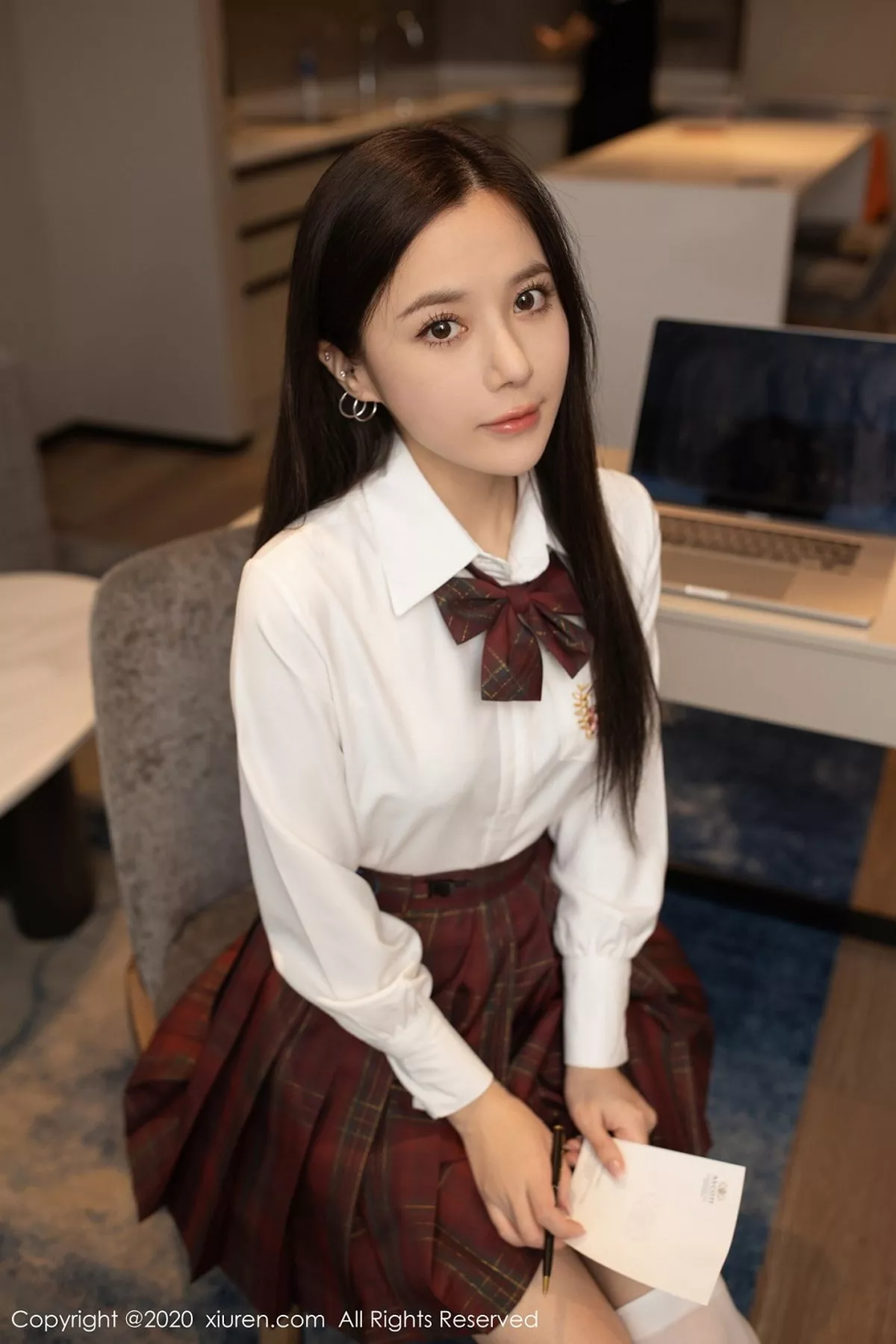秀人集.com_[XiuRen秀人网]No.2904_嫩模鱼子酱便利贴游戏主题私房半脱蕾丝内衣露豪乳极致诱惑写真66P