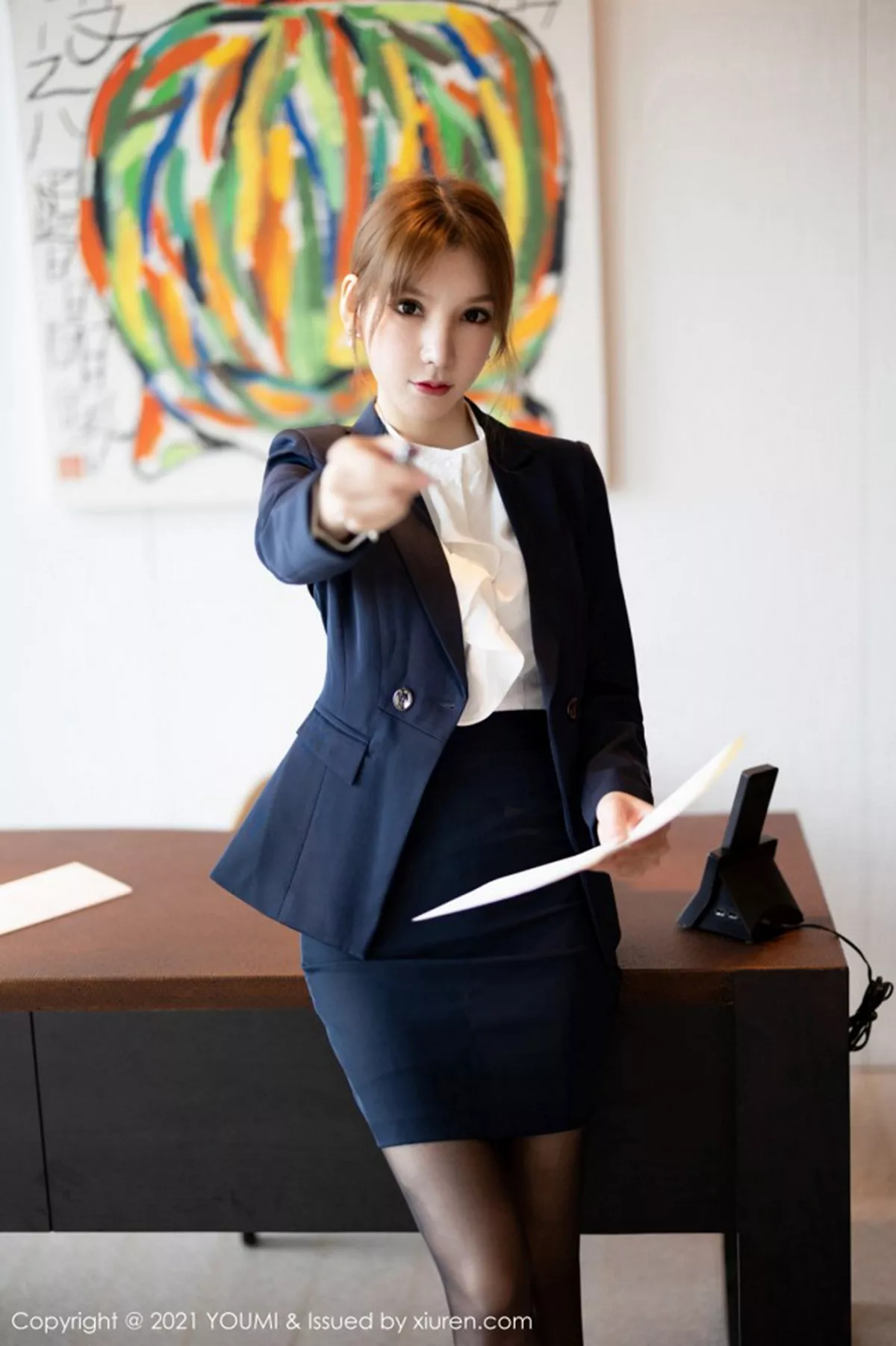 秀人集.com_[YouMi尤蜜荟]Vol.606_女神周于希Sandy厦门旅拍女强人与下属剧情撩人姿势诱惑写真106P