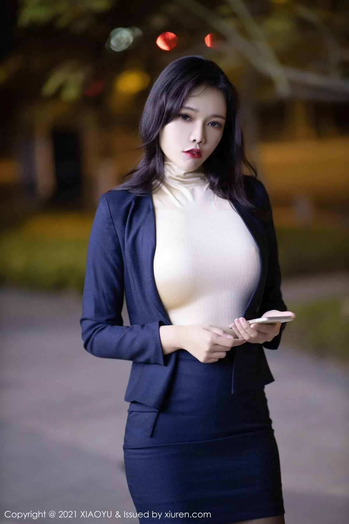 秀人集.com_[XiaoYu画语界]Vol.481_嫩模娜比时尚外景车拍主题半脱露黑丝裤袜秀翘臀诱惑写真73P