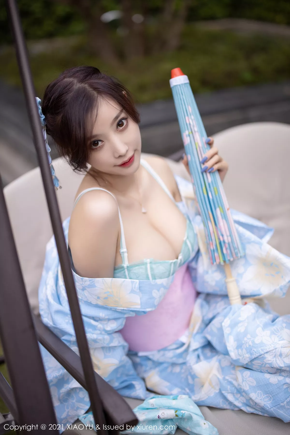 秀人集.com_[XiaoYu画语界]Vol.482_女神杨晨晨sugar厦门旅拍户外日式和服系列半脱撩人诱惑写真80P