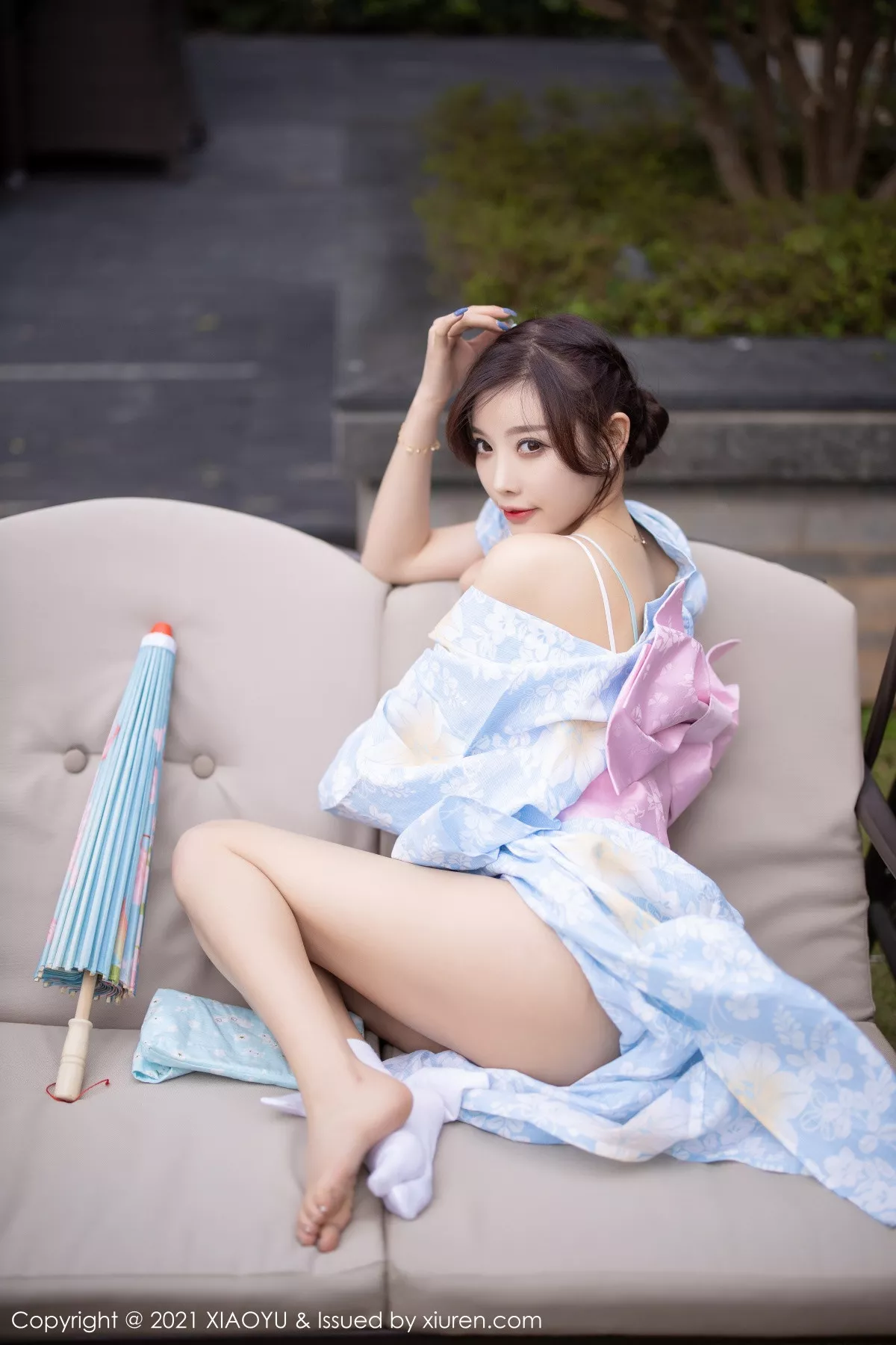 秀人集.com_[XiaoYu画语界]Vol.482_女神杨晨晨sugar厦门旅拍户外日式和服系列半脱撩人诱惑写真80P