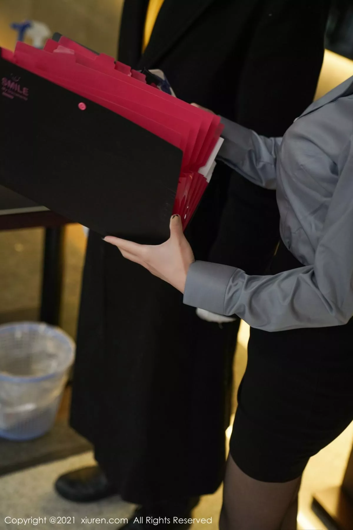 秀人集.com_[XiuRen秀人网]No.3187_嫩模周于希Sandy消防培训主题性感黑短裙下超薄黑丝裤袜魅惑写真50P