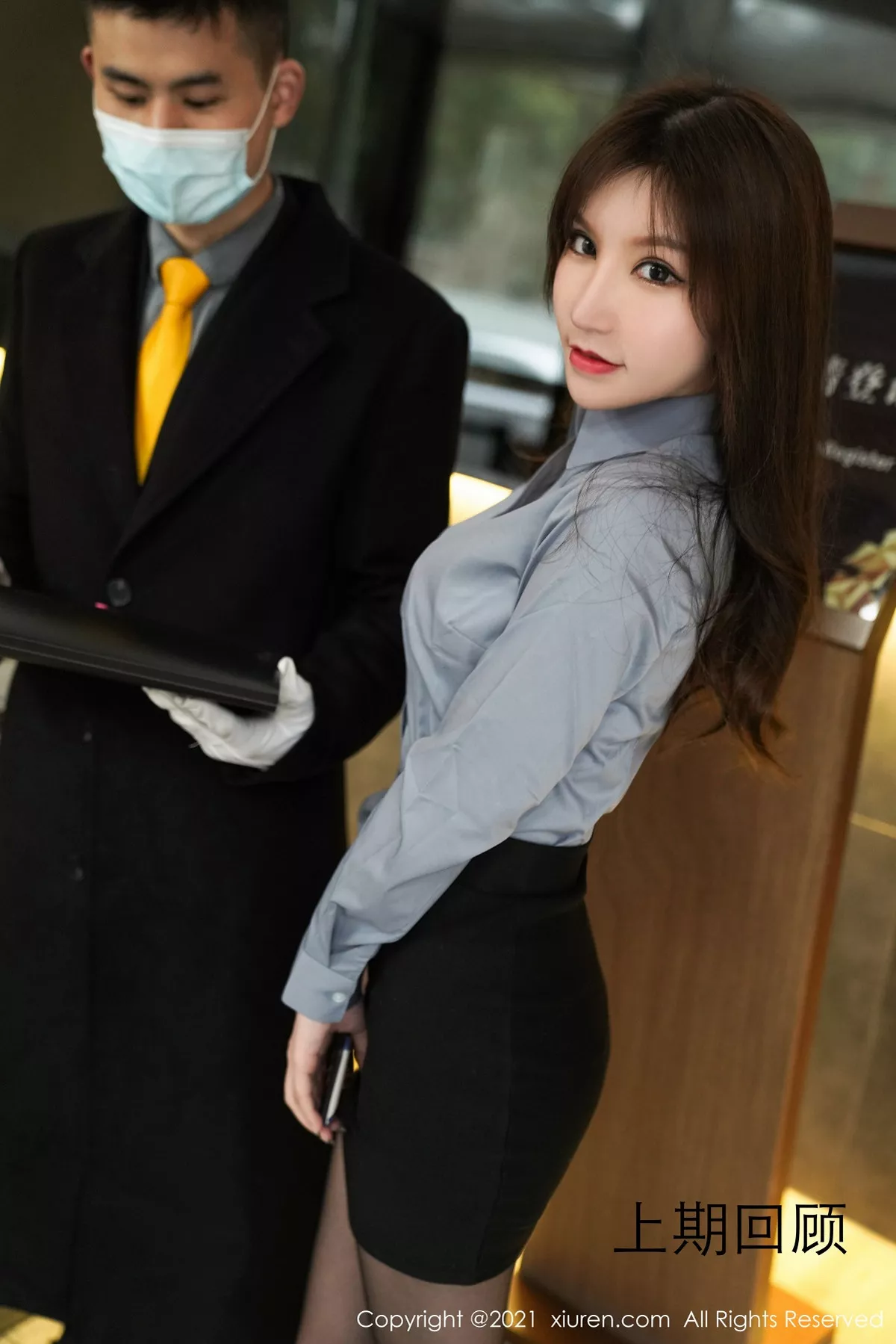 秀人集.com_[XiuRen秀人网]No.3203_嫩模周于希消防培训剧情主题衬衣下性感黑色内衣完美诱惑写真103P