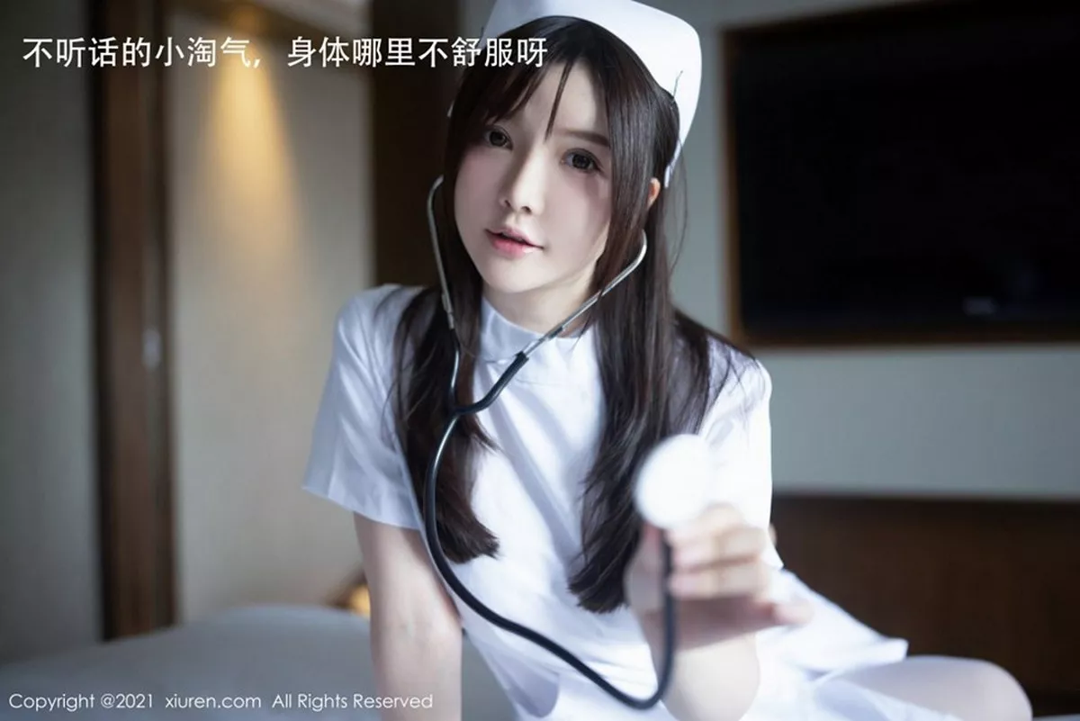 秀人集.com_[XiuRen秀人网]No.3114_女神糯美子Mini洁白护士制服主题私房蕾丝内衣秀豪乳翘臀诱惑写真54P