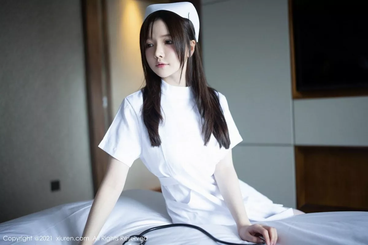 秀人集.com_[XiuRen秀人网]No.3114_女神糯美子Mini洁白护士制服主题私房蕾丝内衣秀豪乳翘臀诱惑写真54P
