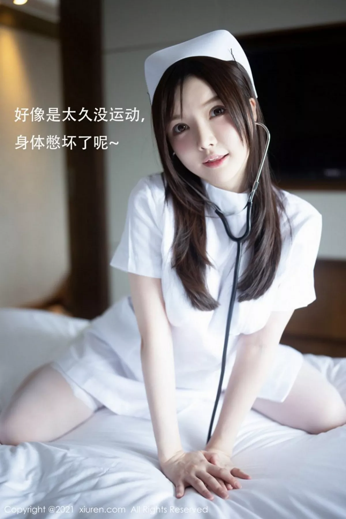 秀人集.com_[XiuRen秀人网]No.3114_女神糯美子Mini洁白护士制服主题私房蕾丝内衣秀豪乳翘臀诱惑写真54P