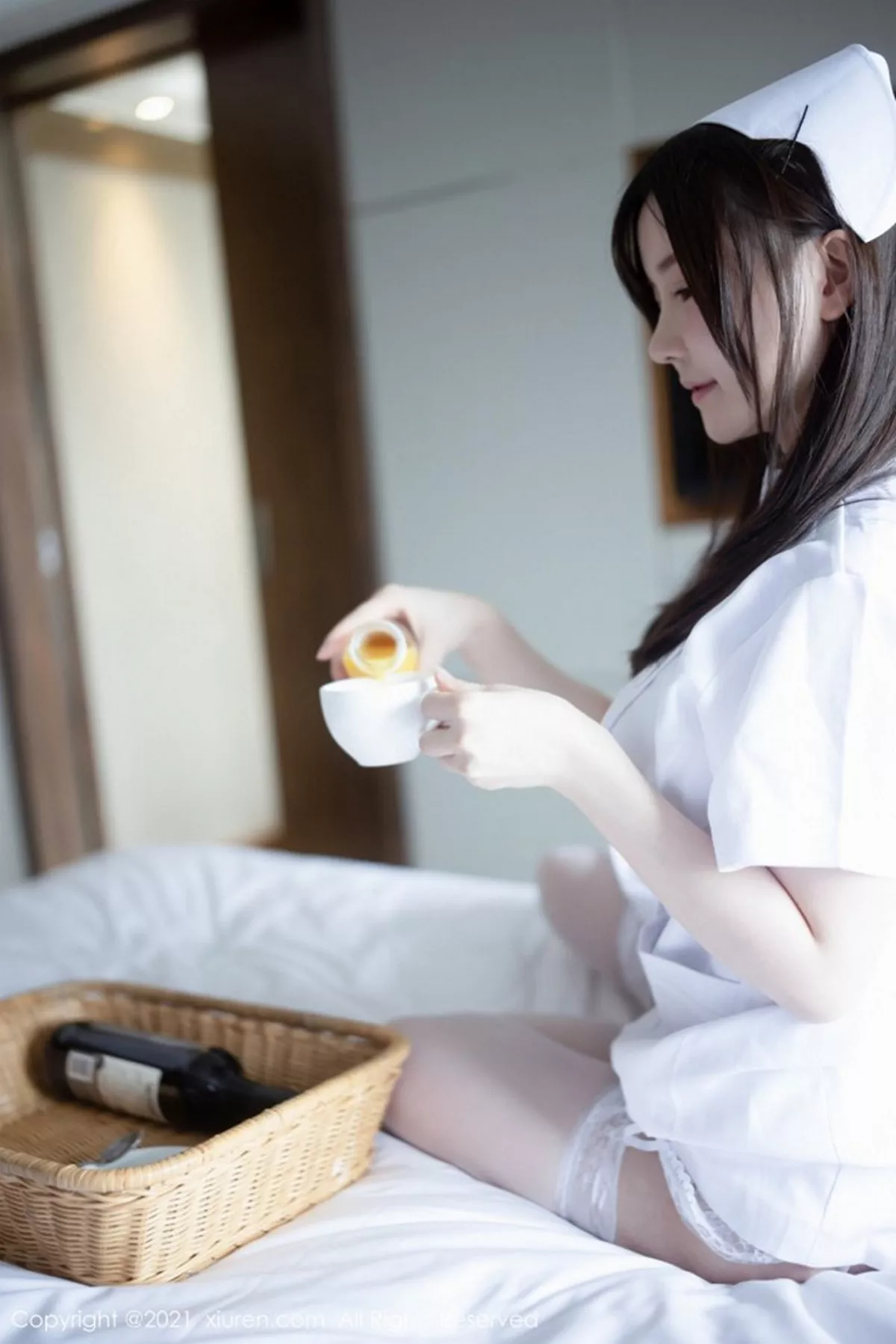 秀人集.com_[XiuRen秀人网]No.3114_女神糯美子Mini洁白护士制服主题私房蕾丝内衣秀豪乳翘臀诱惑写真54P
