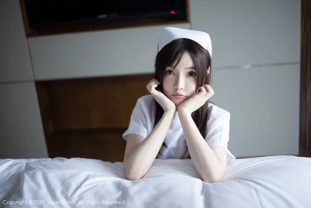 秀人集.com_[XiuRen秀人网]No.3114_女神糯美子Mini洁白护士制服主题私房蕾丝内衣秀豪乳翘臀诱惑写真54P