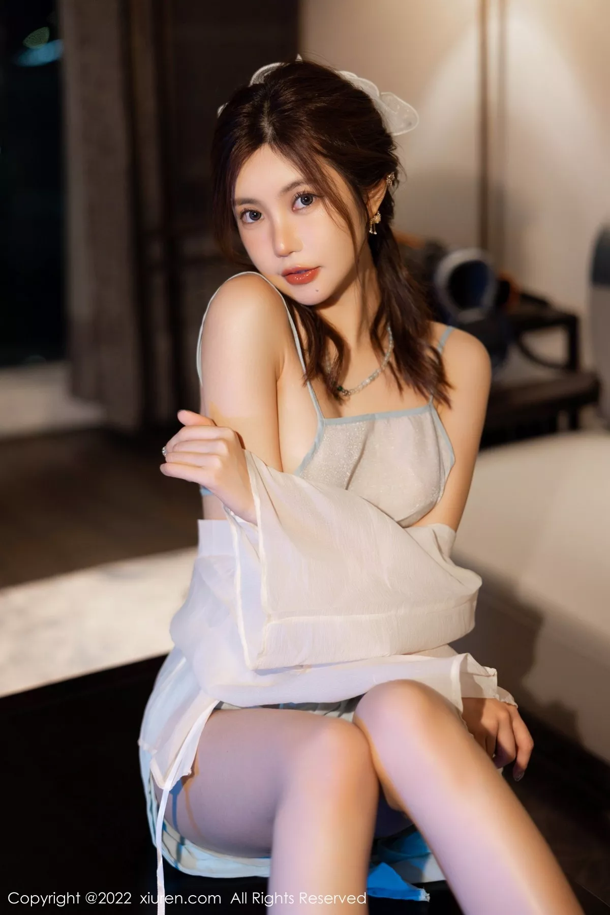 秀人集.com_[XiuRen秀人网]No.5219_女神绮里嘉ula海南心愿旅拍白色轻透古装肚兜秀完美身材诱惑写真62P