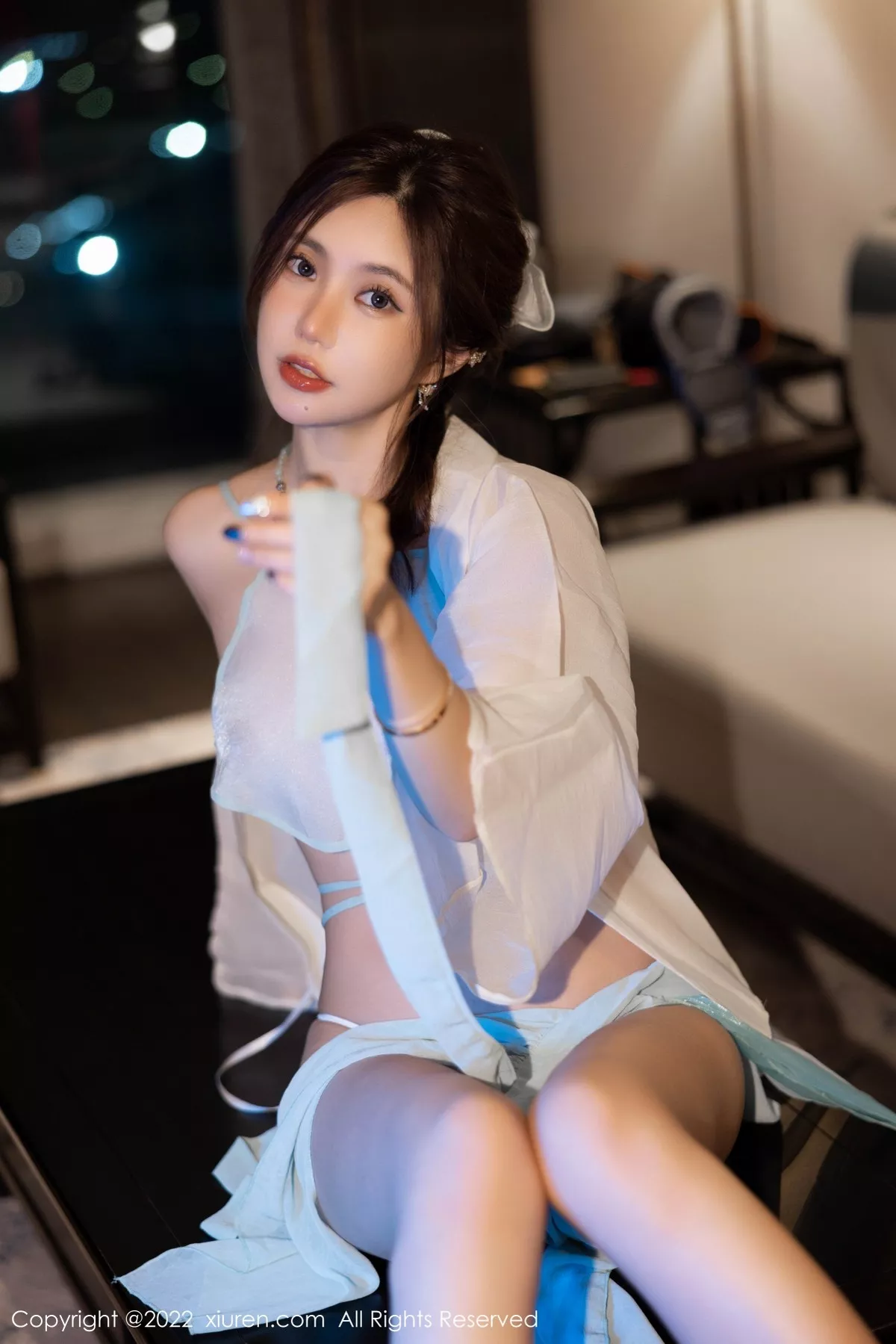 秀人集.com_[XiuRen秀人网]No.5219_女神绮里嘉ula海南心愿旅拍白色轻透古装肚兜秀完美身材诱惑写真62P