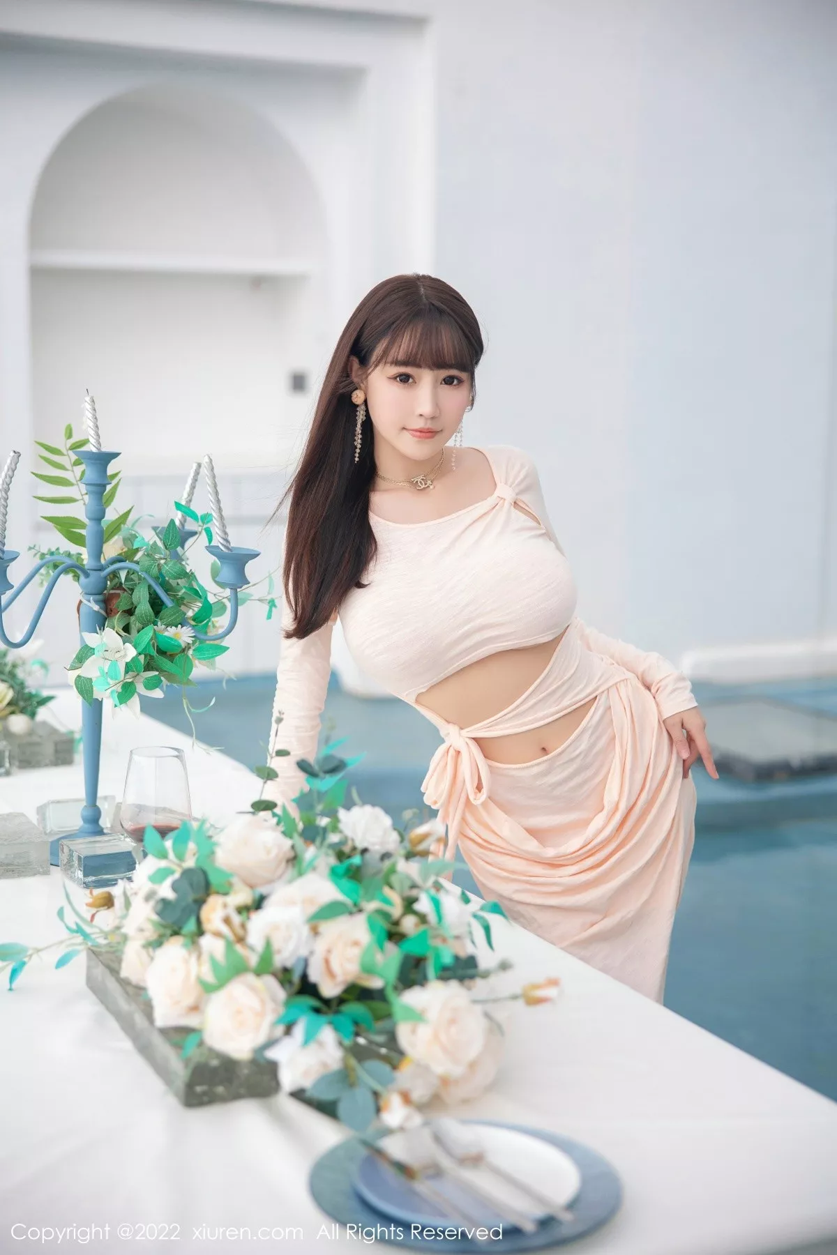 秀人集.com_[XiuRen秀人网]No.5248_女神朱可儿Flora大理旅拍浅色镂空连衣裙配超薄肉丝撩人诱惑写真90P